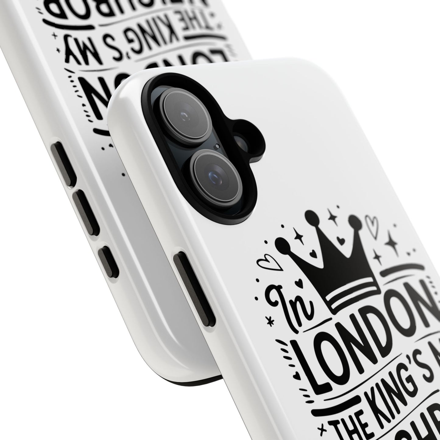 London's Neighbour Phone Case | Royalty Design for Travelers, Gifts for Friends, British Souvenir, Phone Accessory, Stylish Protection