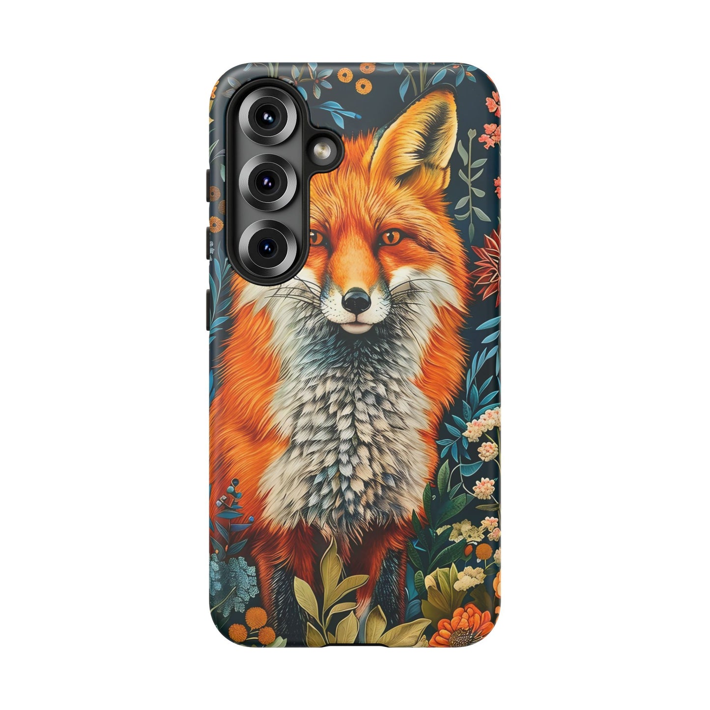Vibrant Fox Phone Case, Tough Phone Cover, Unique Wildlife Accessory, Gift for Animal Lovers, Nature-Inspired Design