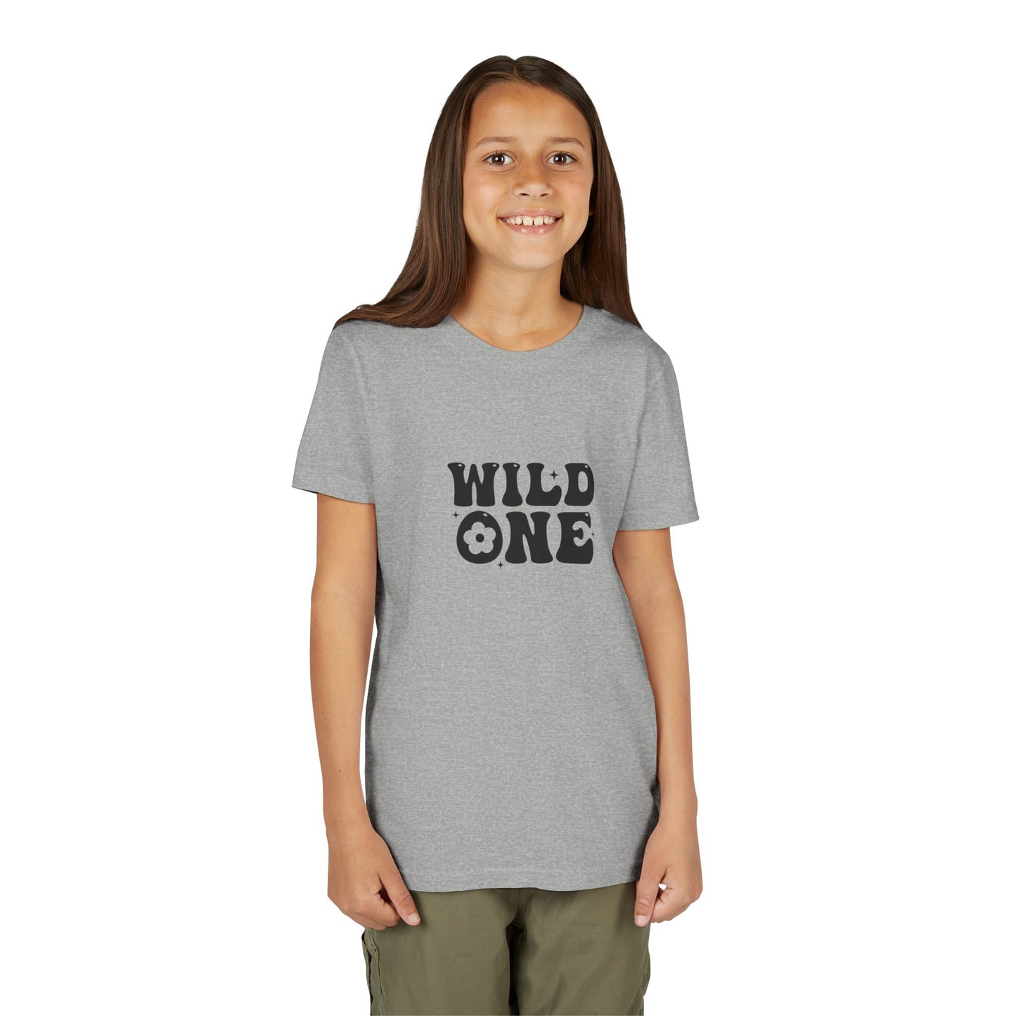 Youth Short Sleeve Tee - Wild One With A Free Spirit And A Heart Full Of Adventure - Perfect for Birthdays & Playtime