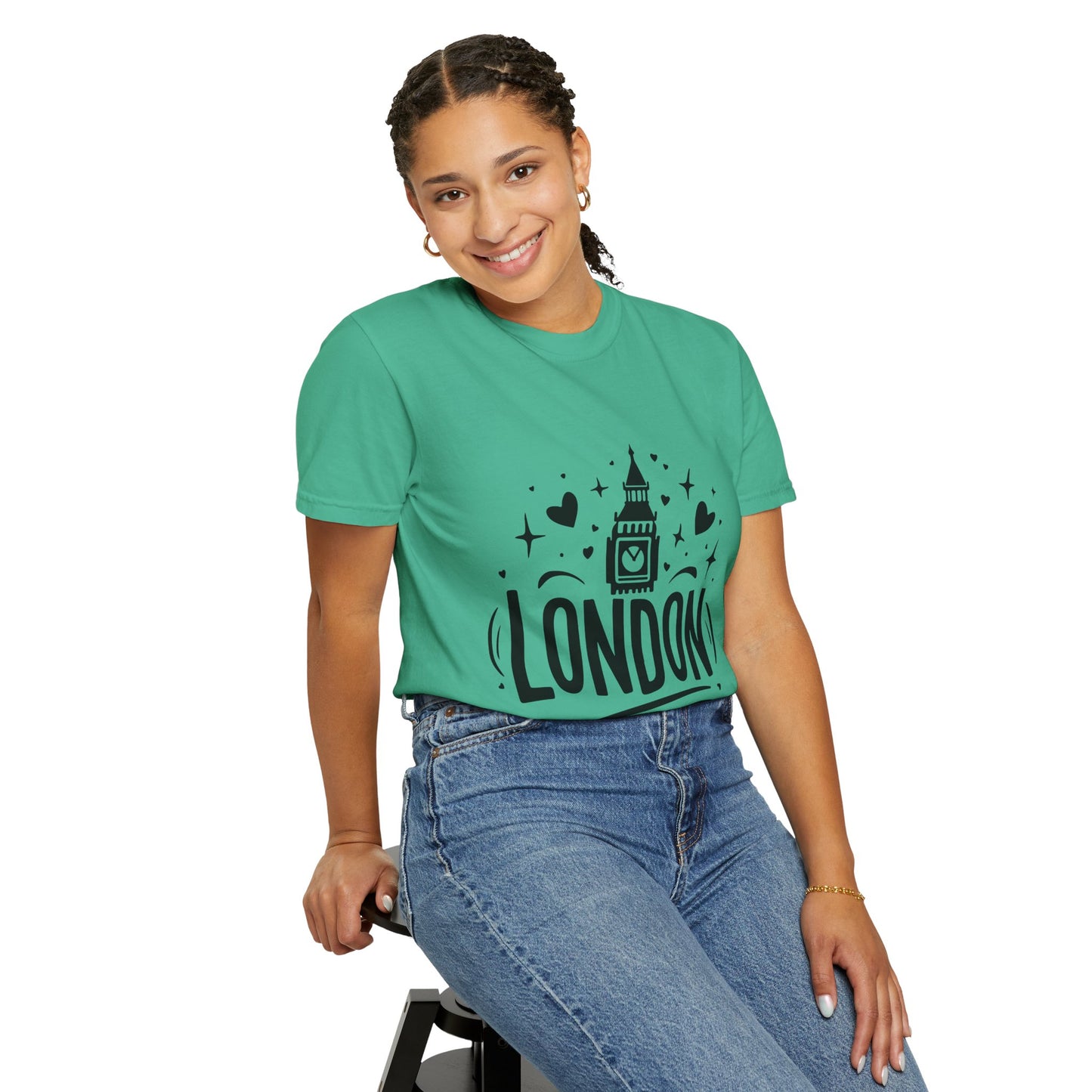 Unisex Garment-Dyed T-shirt - Lovely London