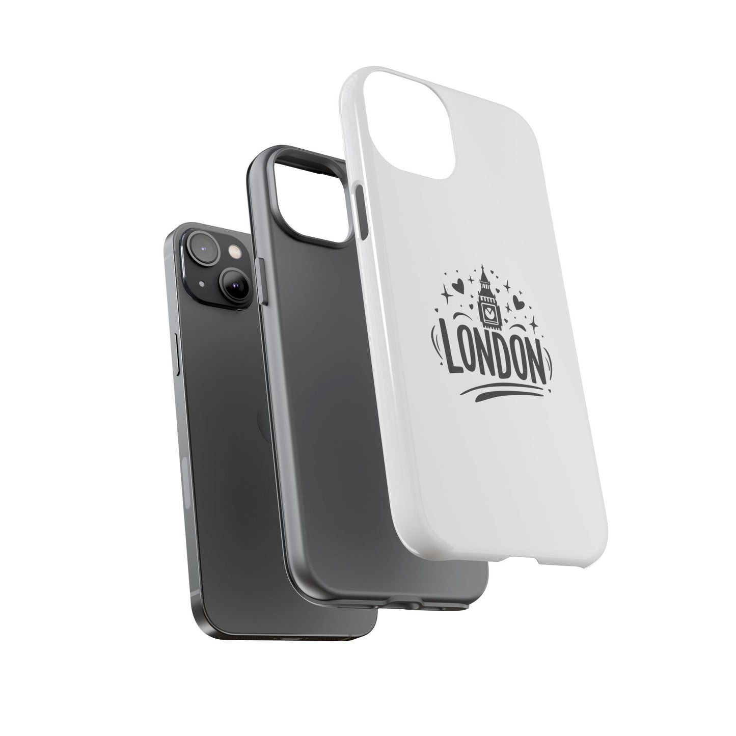 Stylish Phone Case for London Lovers, London Gift, Travel Accessory, Unique Smartphone Case, Cityscape Phone Cover