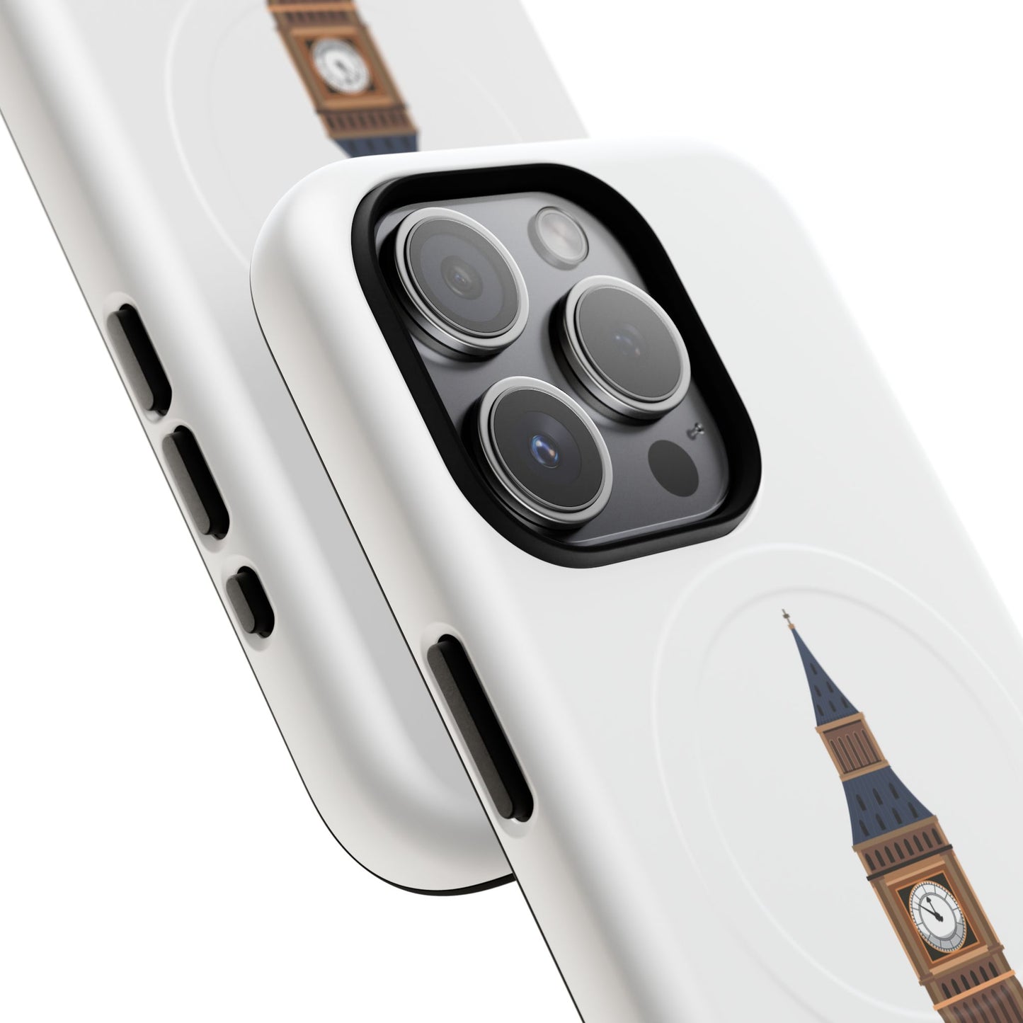 Tough Magnetic Phone Cases with Iconic Big Ben Design, Phone Protector, Unique Gift, London Souvenir, Magnetic Case for Phones