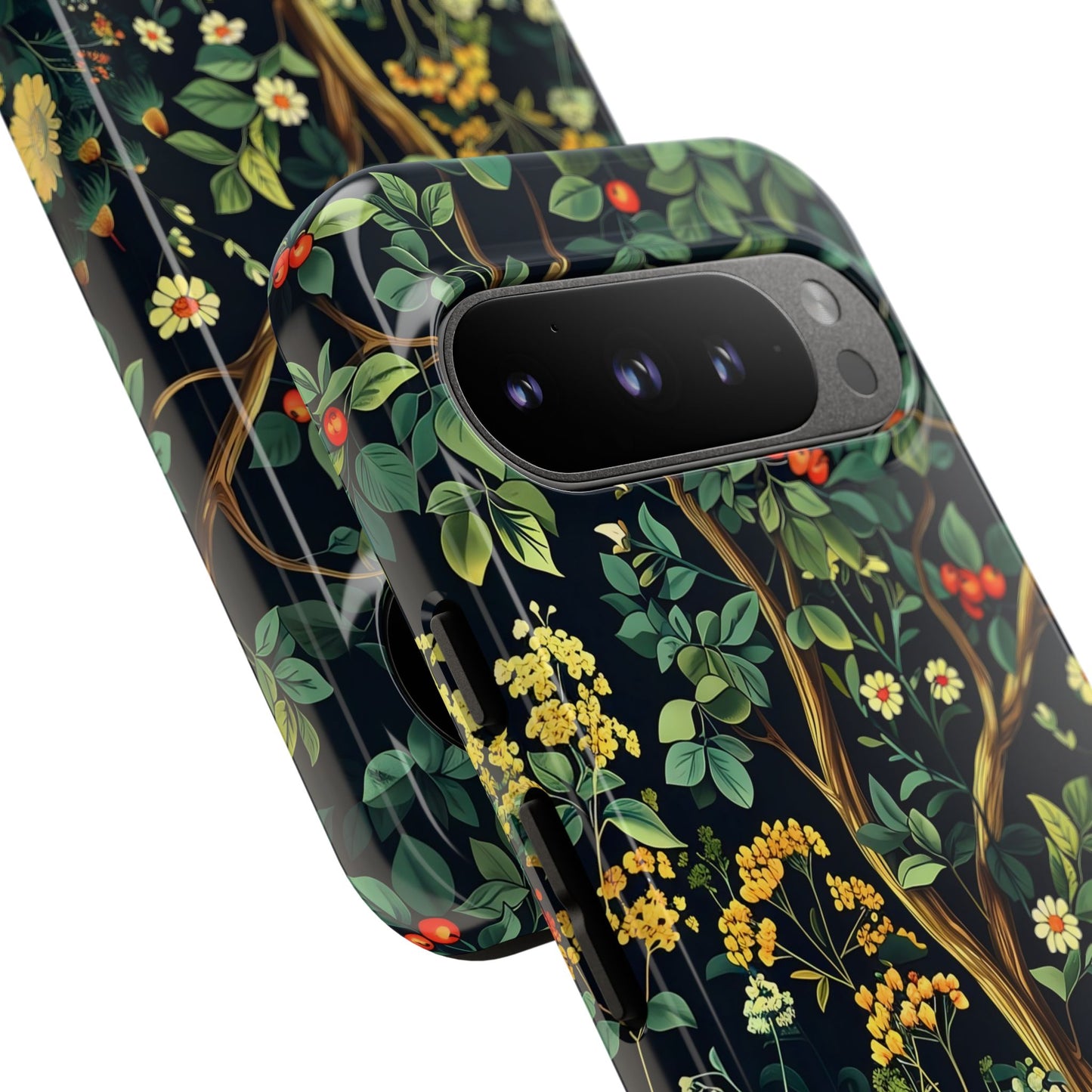 Floral Phone Case - Tough Cases, Colorful Nature Design, Gift for Flower Lovers, Phone Accessory, Unique Cell Phone Cover