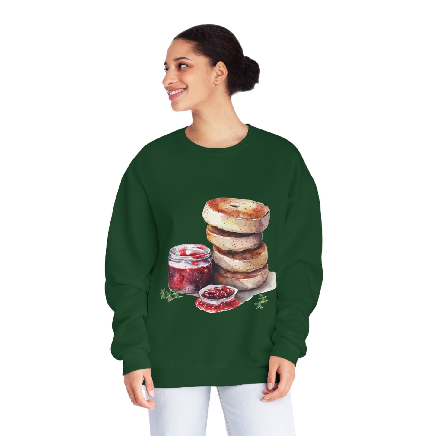 Unisex NuBlend® Crewneck Sweatshirt - Classic Royal Dishes of Britain