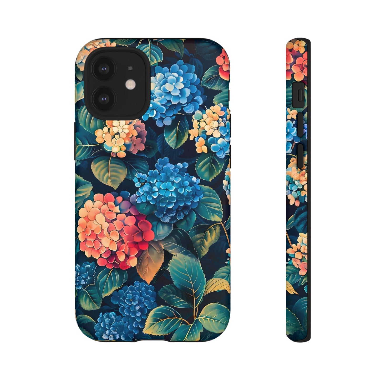 Floral Phone Case, Stylish Tough Case for Gardener Gift, Flower Lover Accessory, Pretty Floral Design, Protective Case
