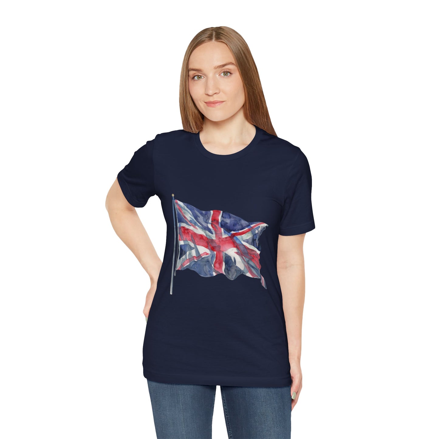 Unisex Jersey Short Sleeve Tee - British Flag - Iconic Union Jack Design