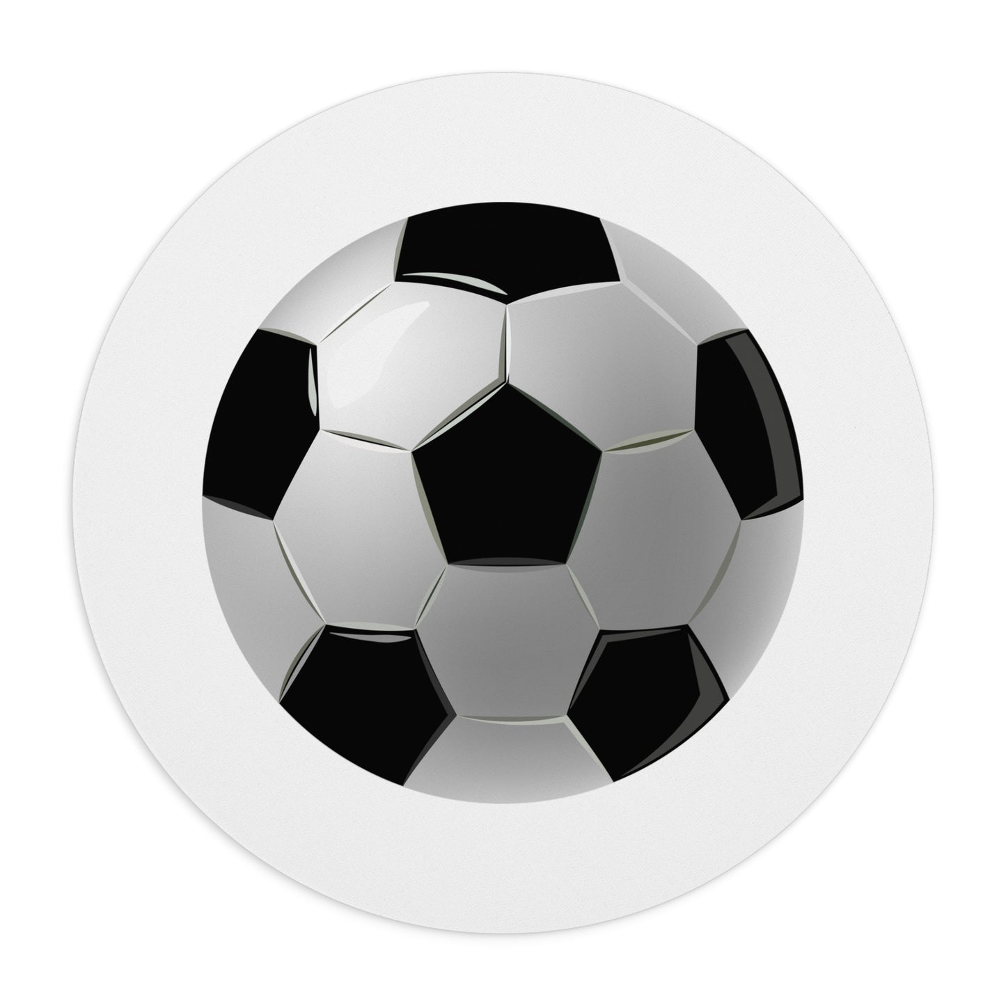 Soccer Ball Mouse Pad - Perfect for Gamers, Sports Fans, Office Decor, Gifts for Him, Graduation & Birthdays