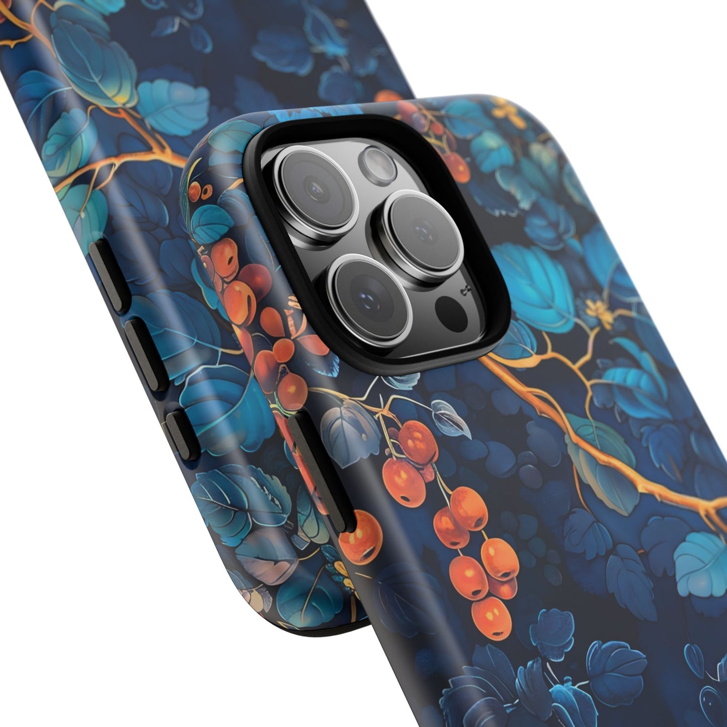 Artistic Phone Case with Floral Design, Tough Cases for iPhone, Nature-Inspired Accessory, Unique Gift for Her, Protective Cover