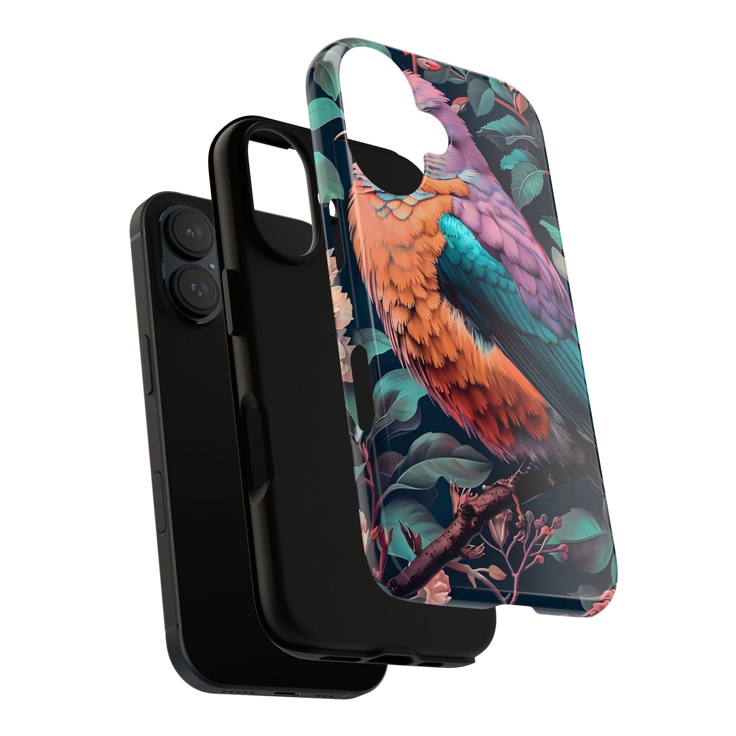 Tough Cases | Colorful Bird Phone Case, Vibrant Animal Design, Unique Gift for Nature Lovers, Perfect for Holidays & Birthdays