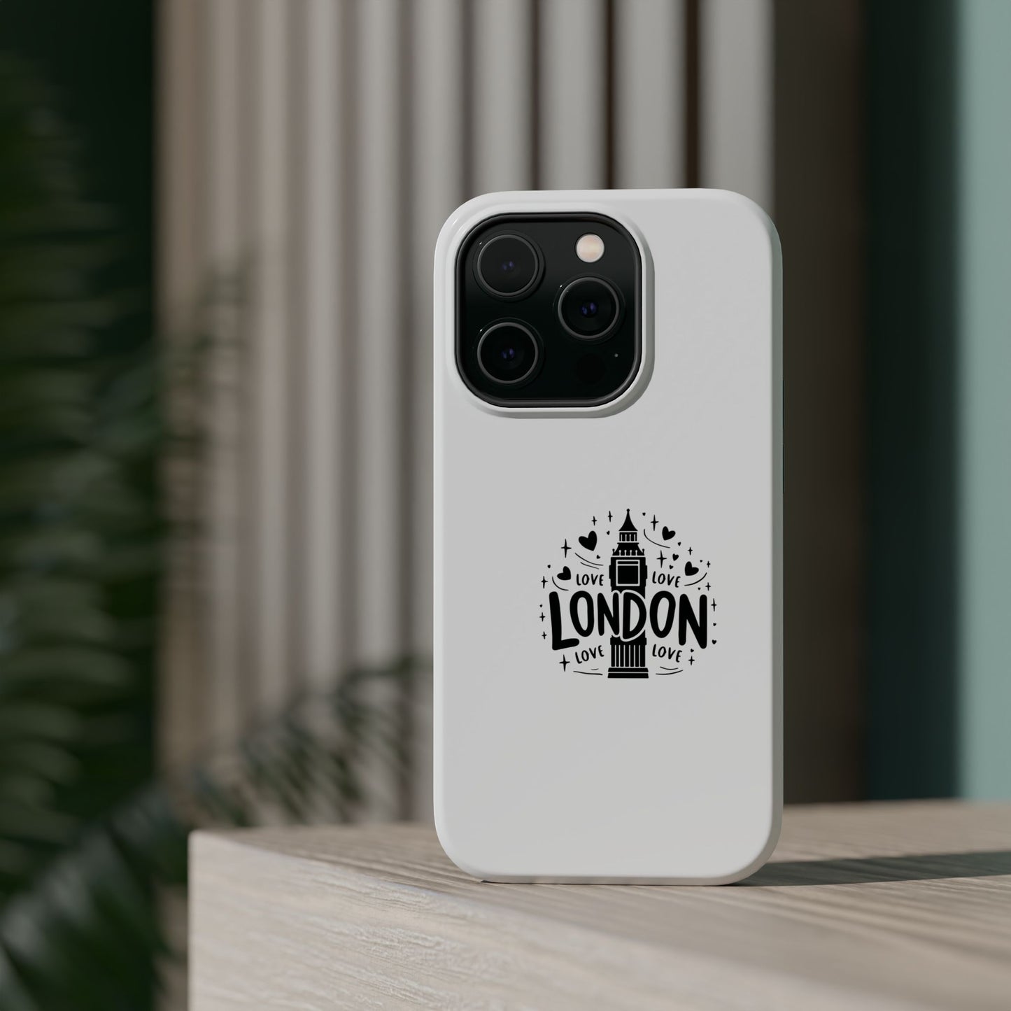 London Love Magnetic Tough Case - Stylish iPhone Protection