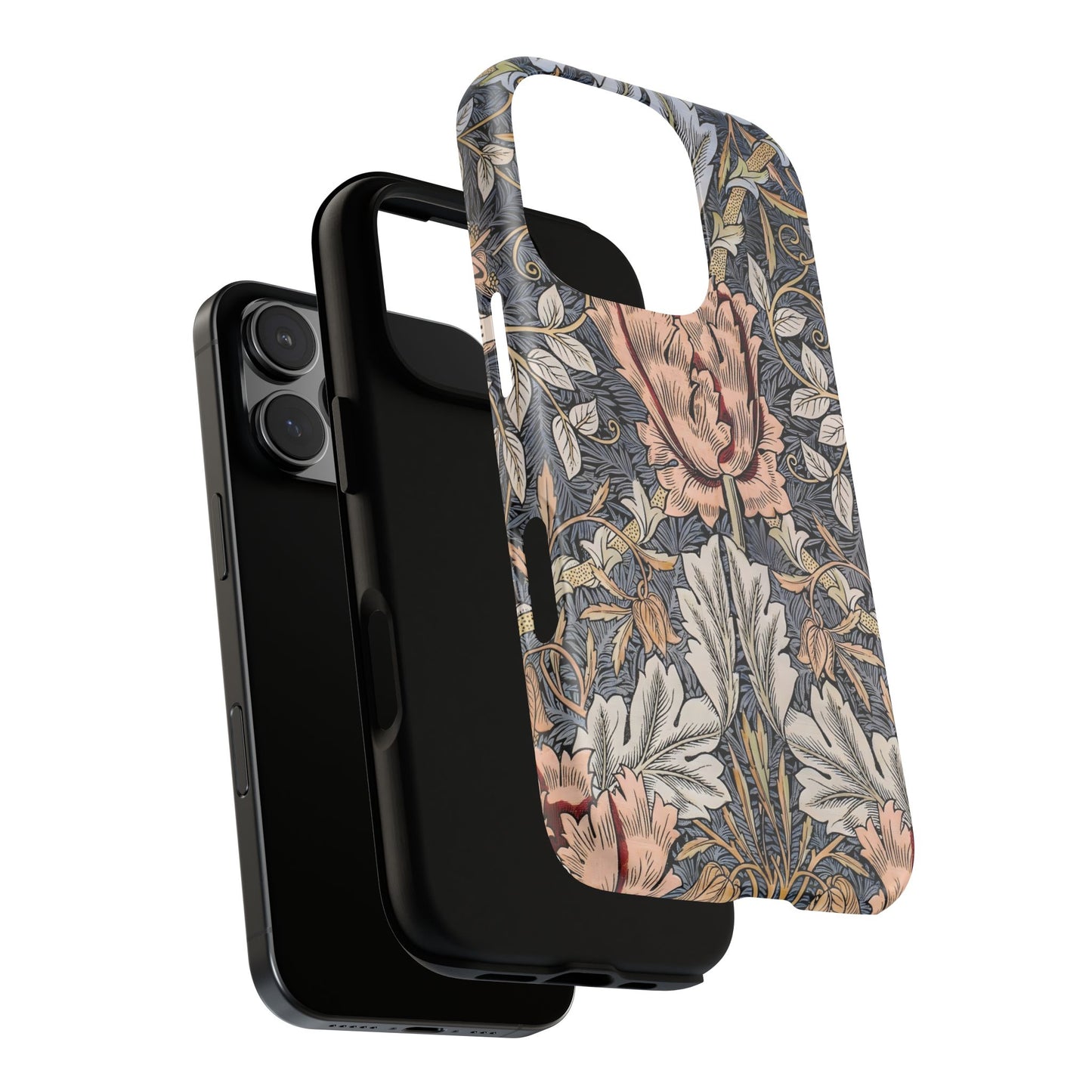 Floral Phone Case, Tough Cases for Stylish Protection, Flower Design, Gift for Her, Phone Accessories, Trendy Mobile Covers