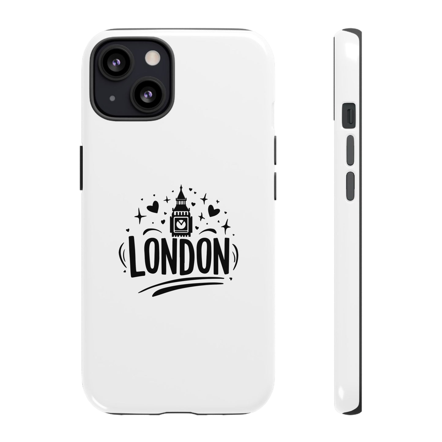 Stylish Phone Case for London Lovers, London Gift, Travel Accessory, Unique Smartphone Case, Cityscape Phone Cover