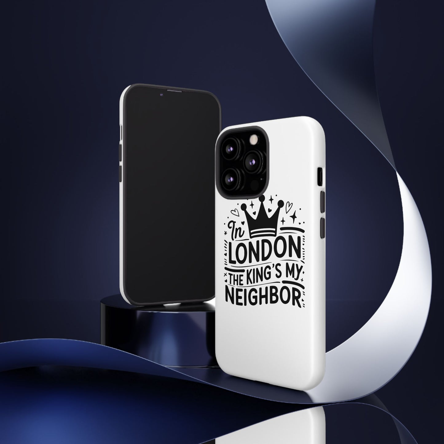 London's Neighbour Phone Case | Royalty Design for Travelers, Gifts for Friends, British Souvenir, Phone Accessory, Stylish Protection