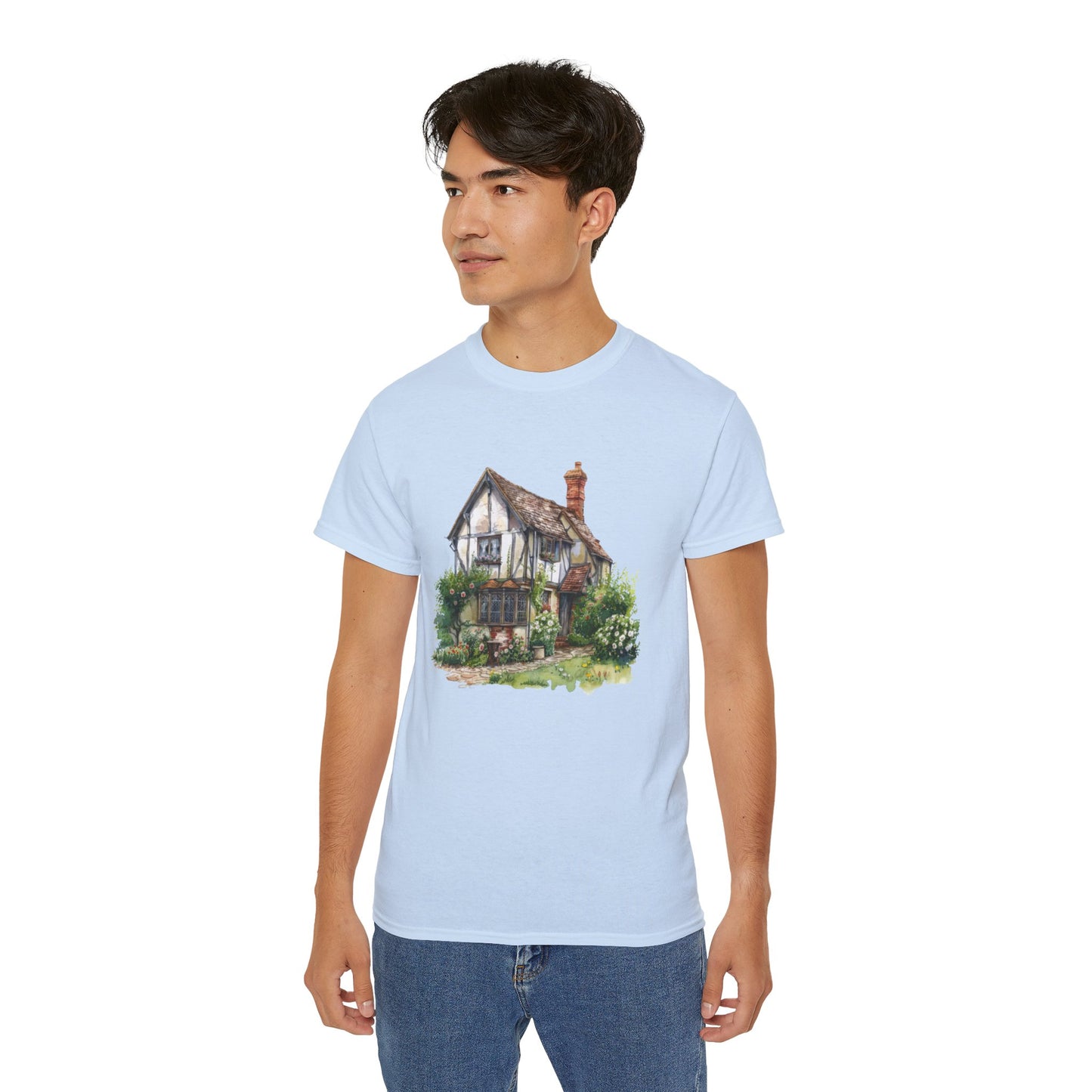 Unisex Ultra Cotton Tee - Timeless British Nature & Culture