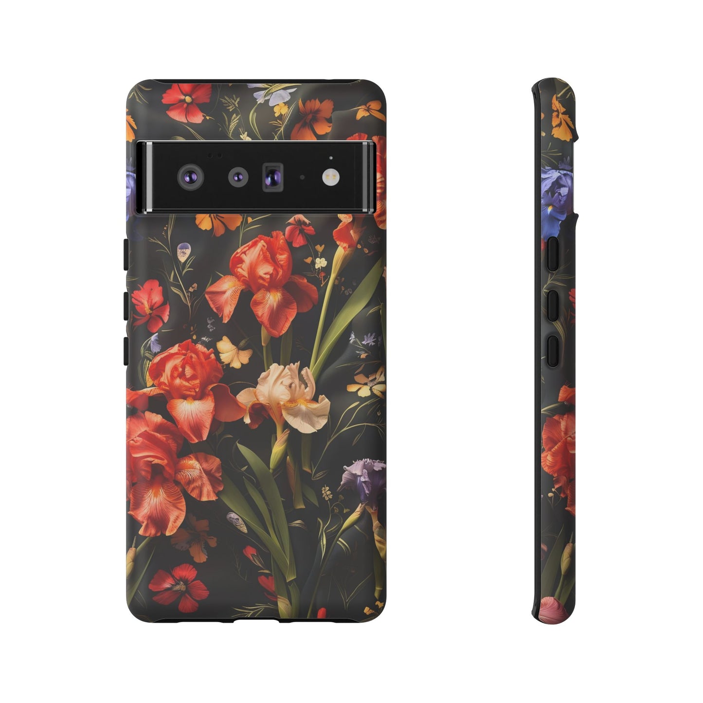 Floral Tough Case for Phone, Durable Protective Phone Cover, Gift for Flower Lovers, Phone Accessories, Spring Vibes