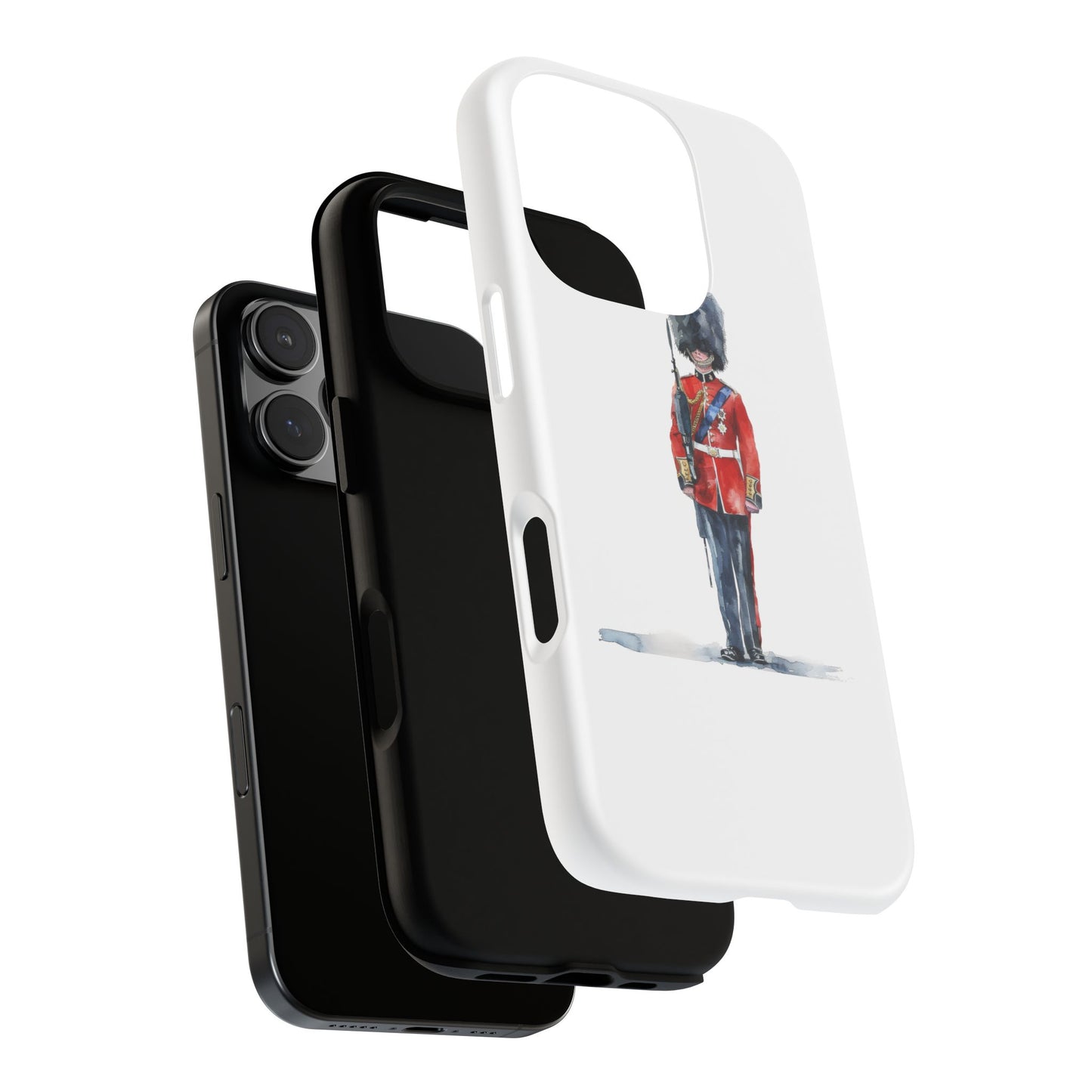 British Royal Guard Phone Case - Tough Cases, Unique Phone Cover, Gift for Her, Cute Accessory, British Soldier Design