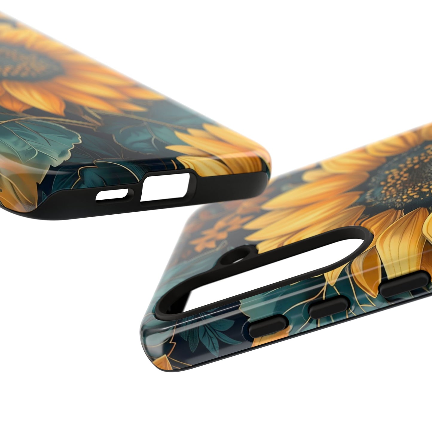 Sunflower Phone Case - Bright Floral Design, Stylish Tough Cover for Sunflower Lovers, Gift for Plant Enthusiasts, Mom Gift, Nature Lovers