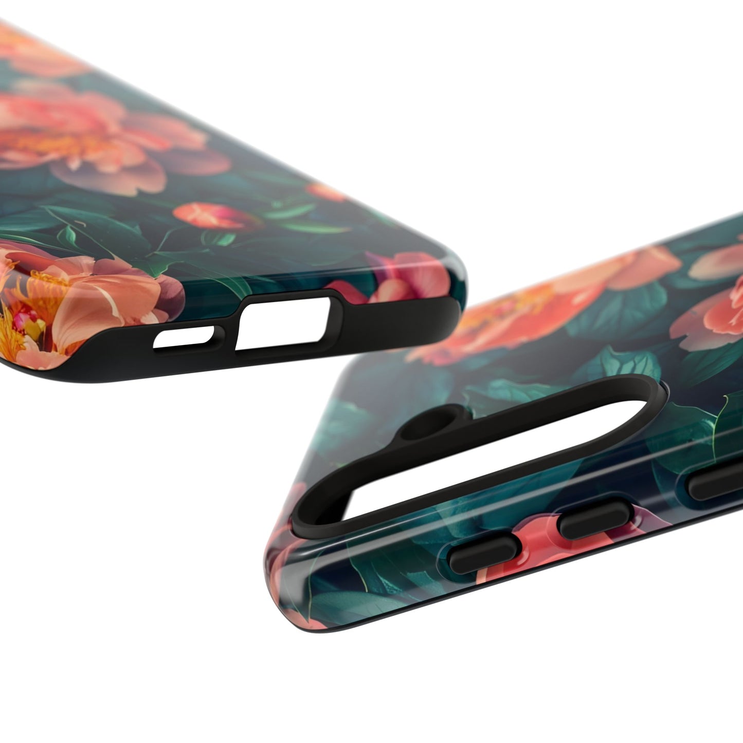 Floral Phone Case - Tough Cases, Flower Design, Botanical Art, Phone Accessory, Gift for Her, Nature Lovers