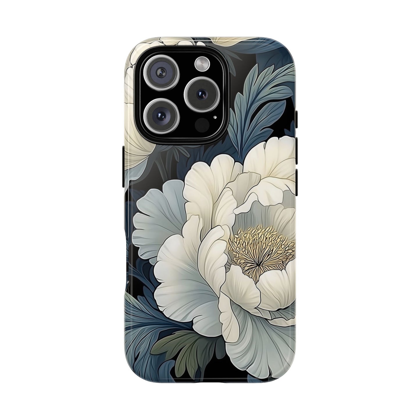 Floral Phone Case - Elegant Tough Cases for Nature Lovers, Stylish Protective Cover for Gifts, Birthdays, Mom's Day, Floral Design