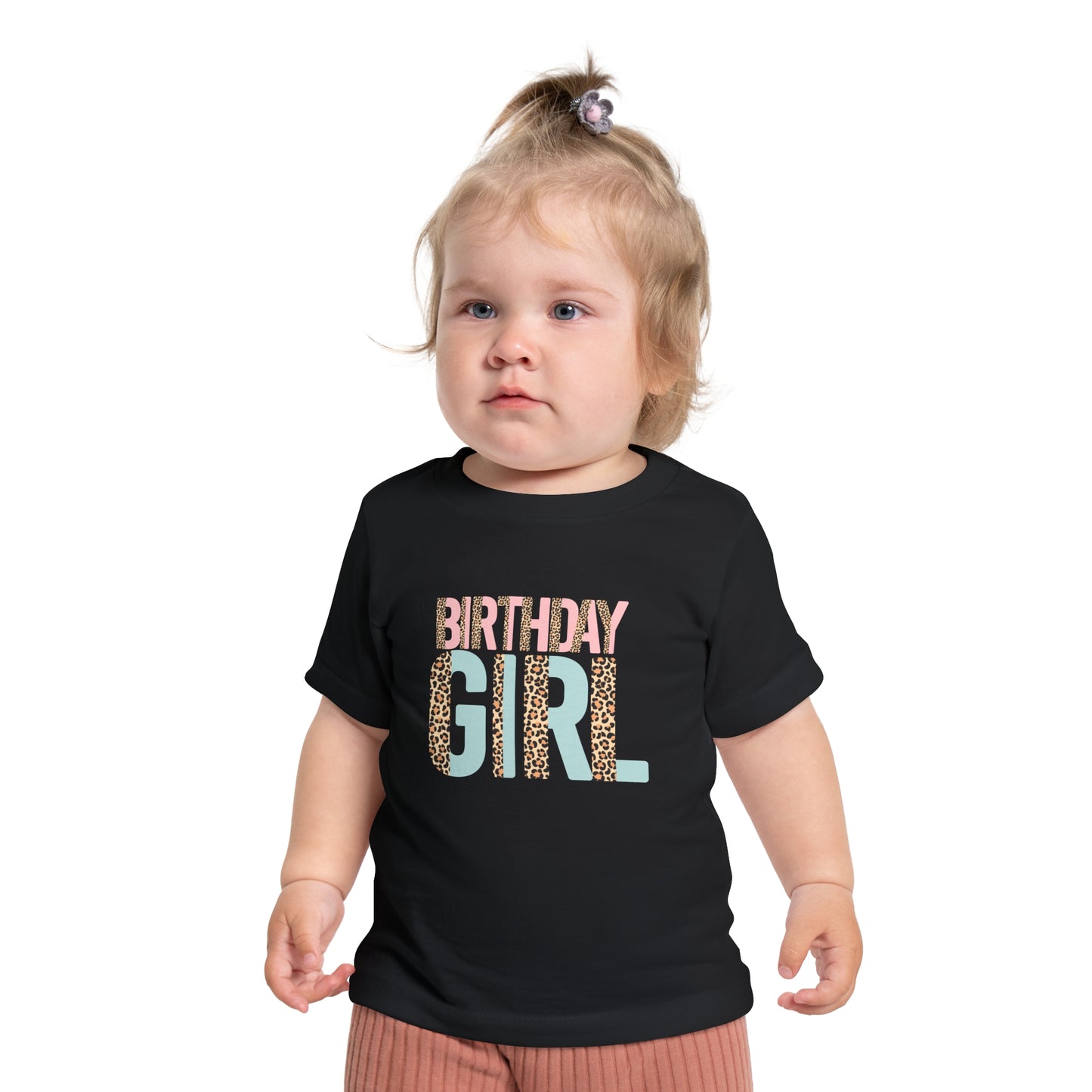 Birthday Girl Baby T-Shirt - Cute Short Sleeve Tee for Celebrations