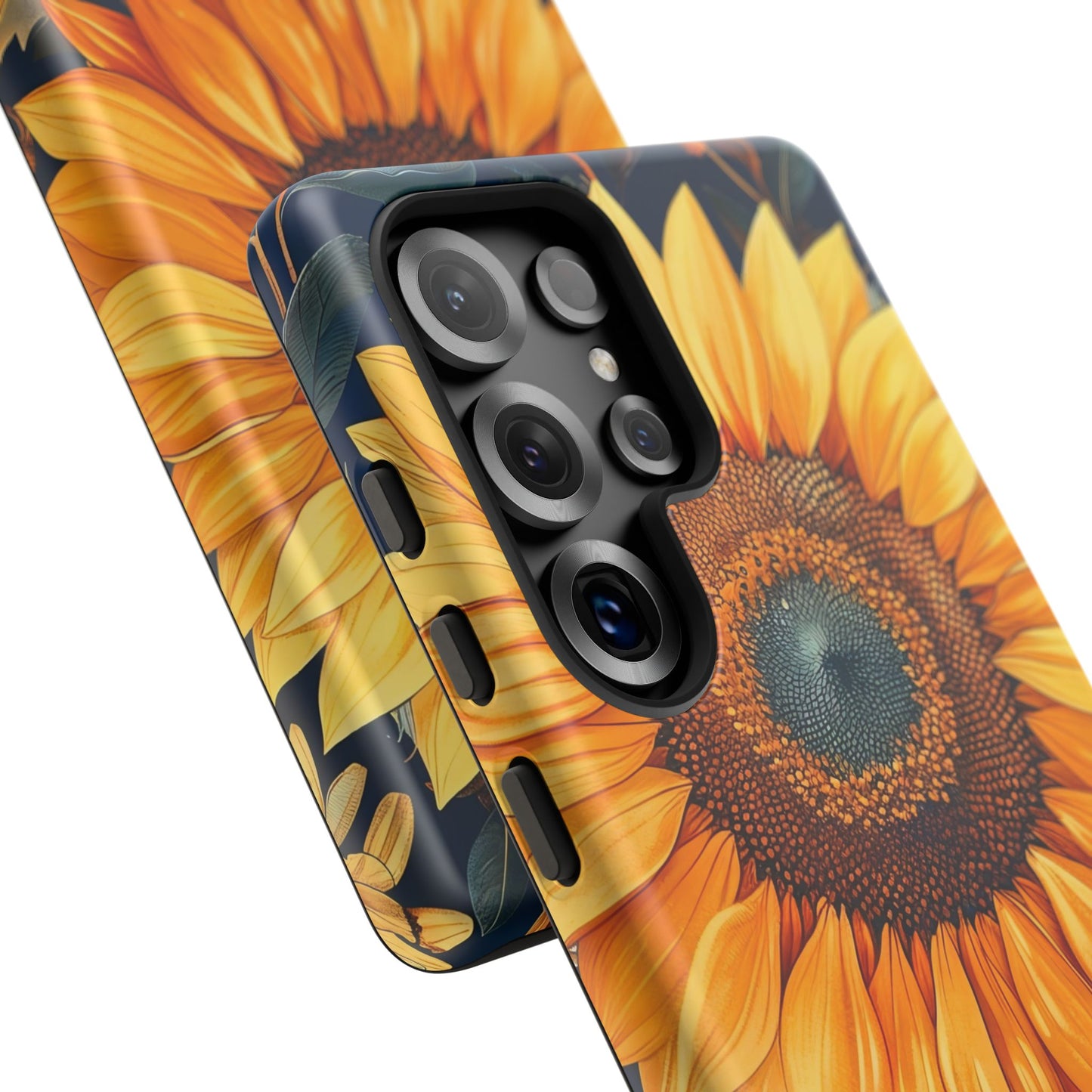 Sunflower Phone Case - Floral Design for Nature Lovers, Cute Spring Accessory, Gift for Her, Eco-Friendly Cover