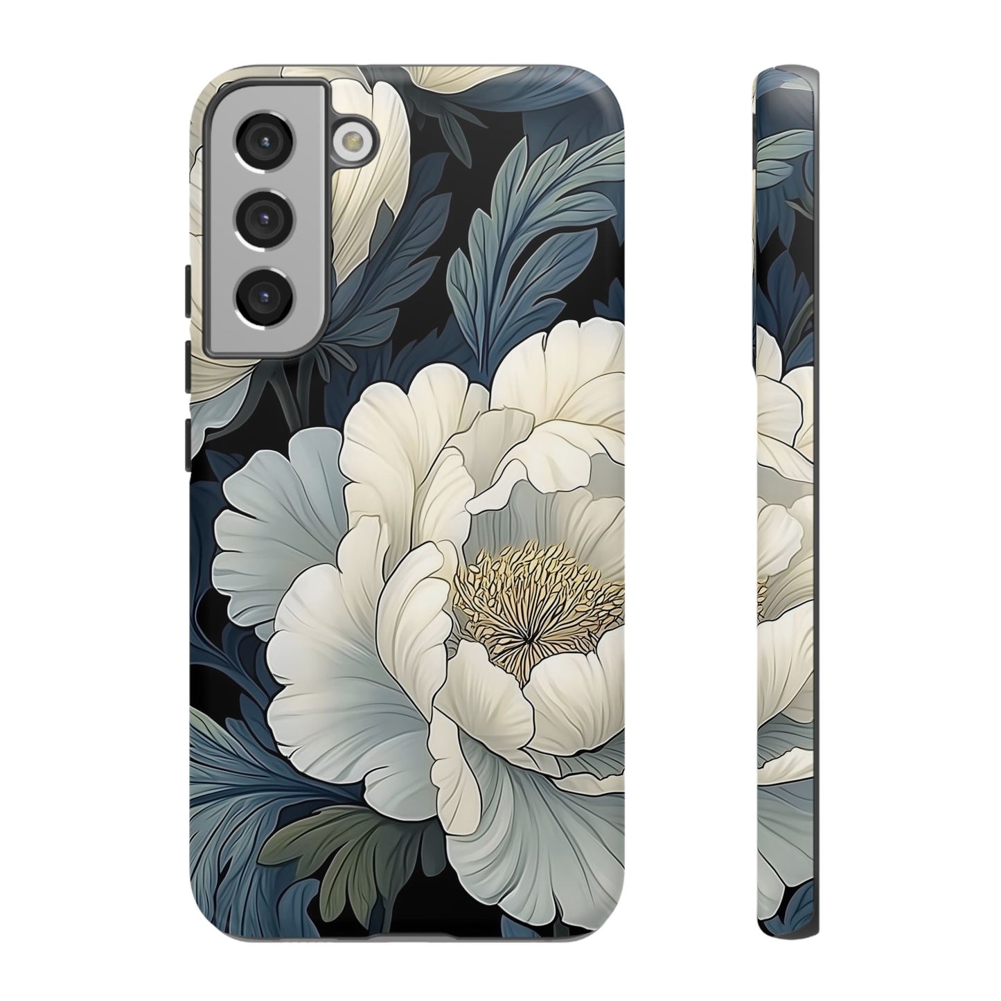 Floral Phone Case - Elegant Tough Cases for Nature Lovers, Stylish Protective Cover for Gifts, Birthdays, Mom's Day, Floral Design