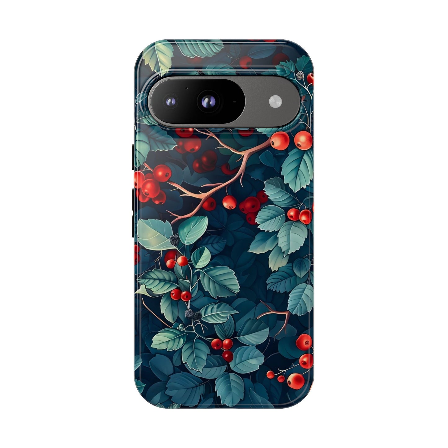 Berry Blossom Phone Case - Nature Lover's Gift, Floral Design, Cute Accessory for Spring, Unique Tech Cover, Perfect for Holidays
