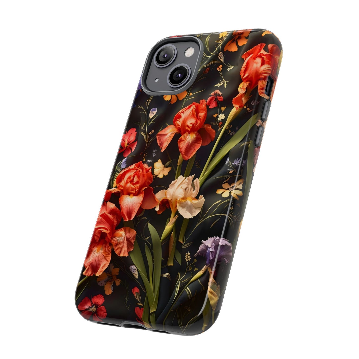 Floral Tough Case for Phone, Durable Protective Phone Cover, Gift for Flower Lovers, Phone Accessories, Spring Vibes
