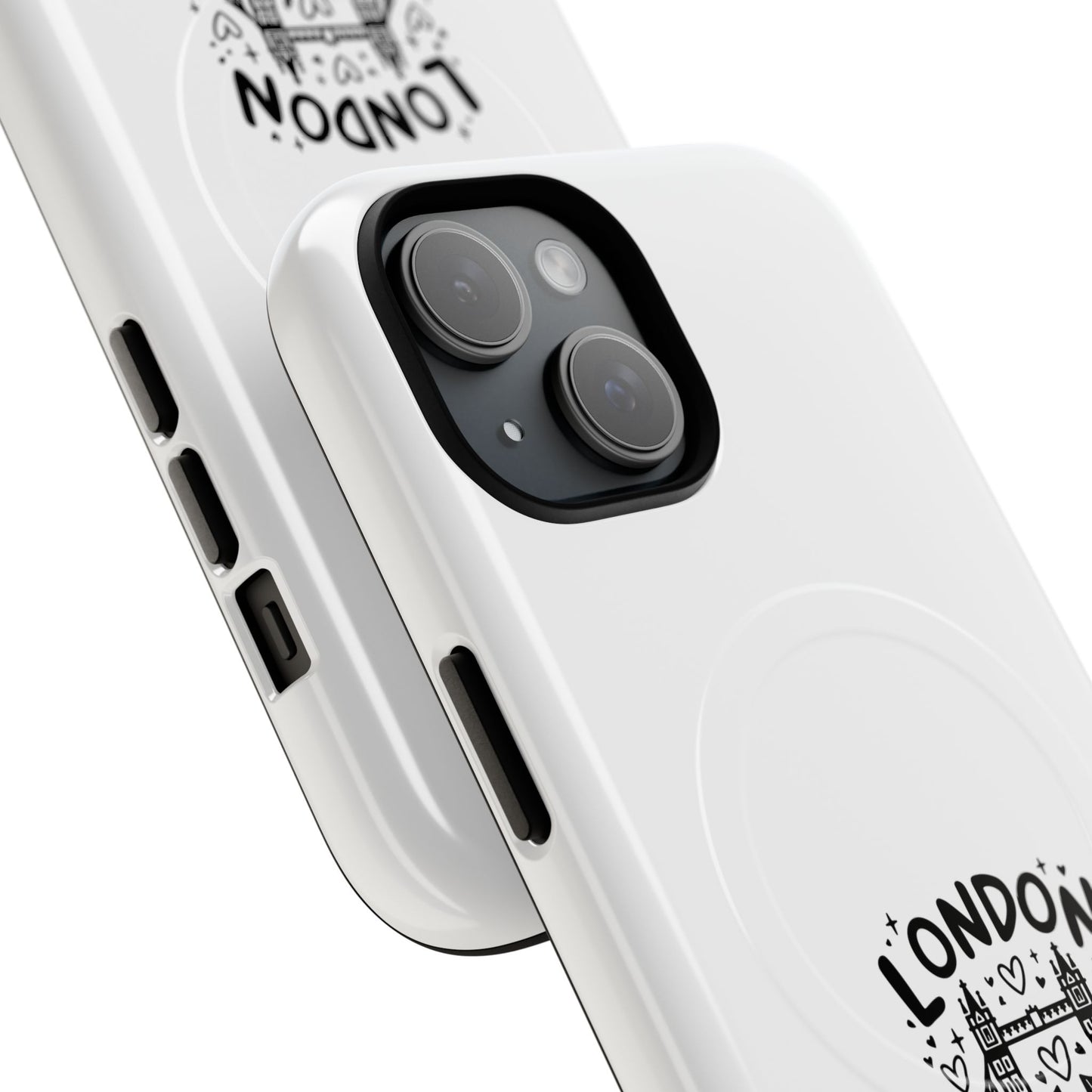 London-Inspired Tough Magnetic Cases | Perfect for Travelers, Gift for Friends, Unique Phone Protection, London Souvenirs, Travel Gifts