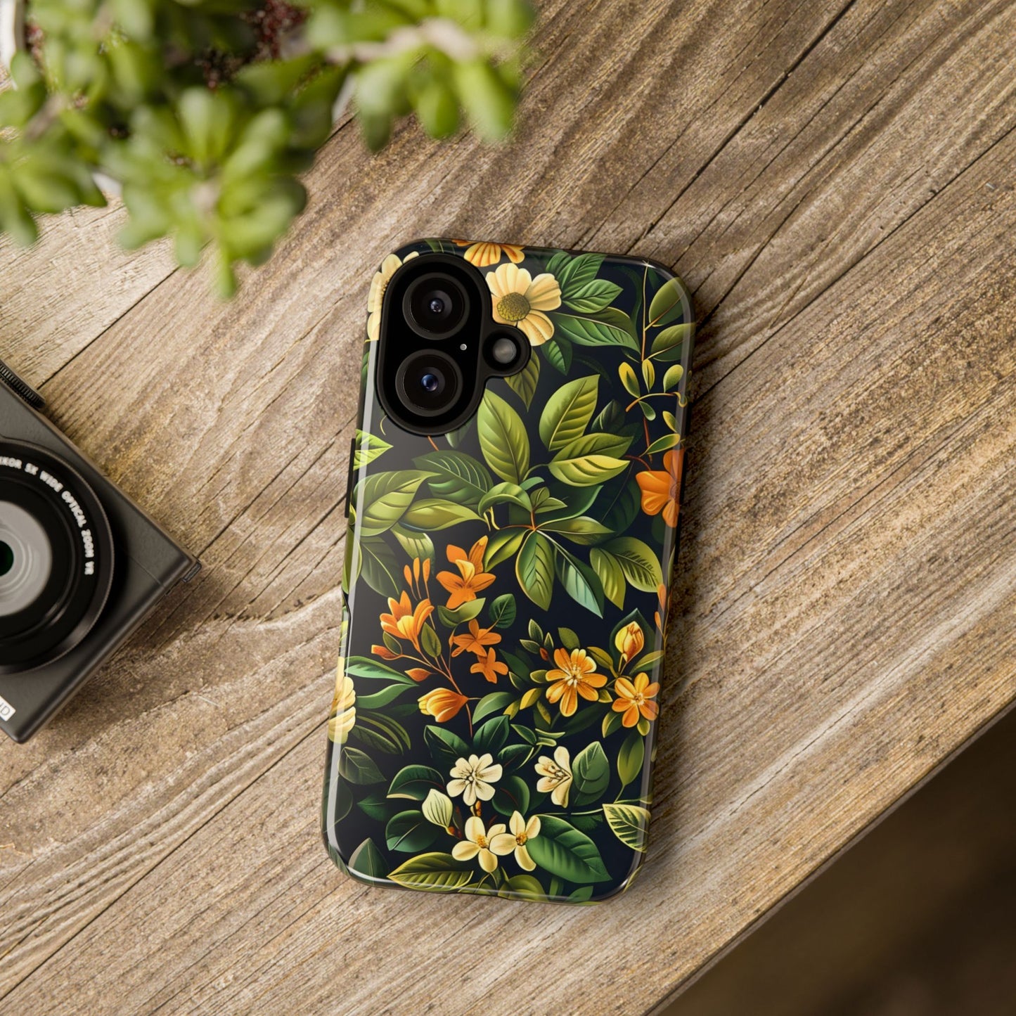 Floral Phone Case - Nature-Inspired Tough Cases for Everyday Use, Gift for Nature Lovers, Phone Protection, Unique Design