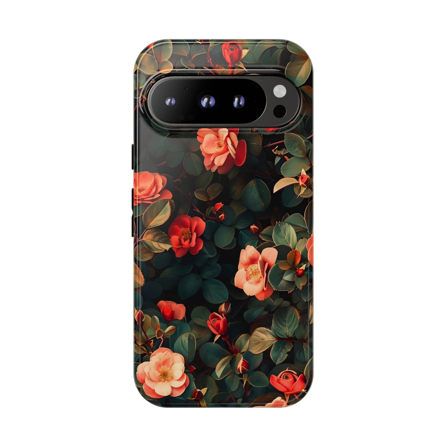 Floral Phone Case - Elegant Floral Design, Tough Protective Case, Perfect Gift for Her, Trendy Phone Accessories, Mother’s Day, Birthday