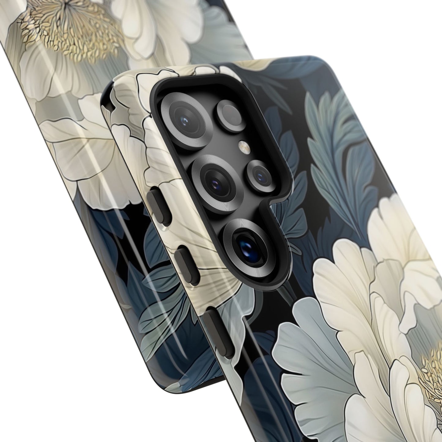 Floral Phone Case - Elegant Tough Cases for Nature Lovers, Stylish Protective Cover for Gifts, Birthdays, Mom's Day, Floral Design