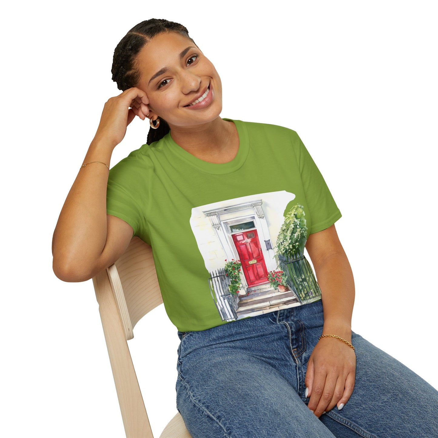 Unisex Softstyle T-Shirt - England Aesthetics - Embracing Classic British Charm and Style