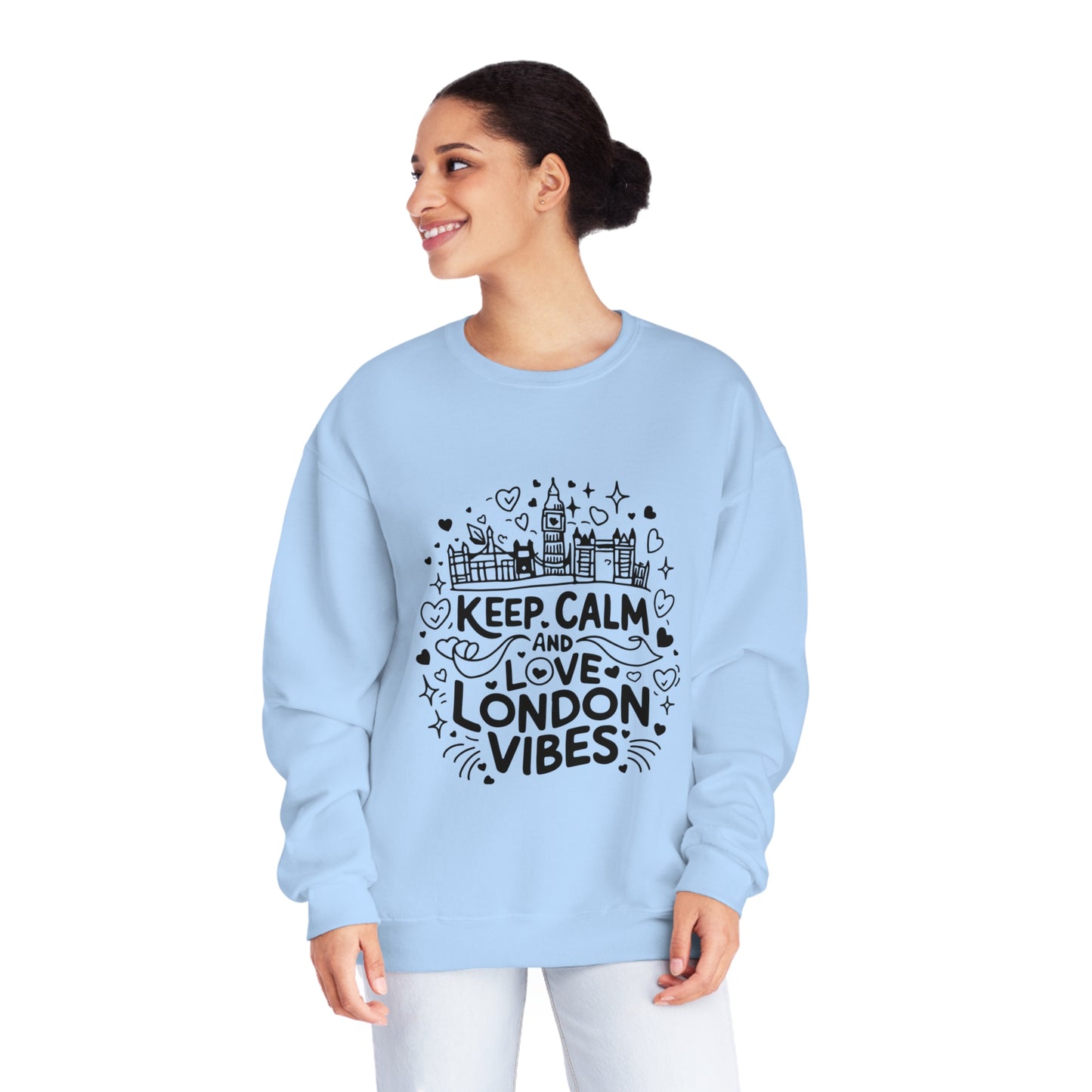 Unisex NuBlend® Crewneck Sweatshirt - Lovely London Vibes