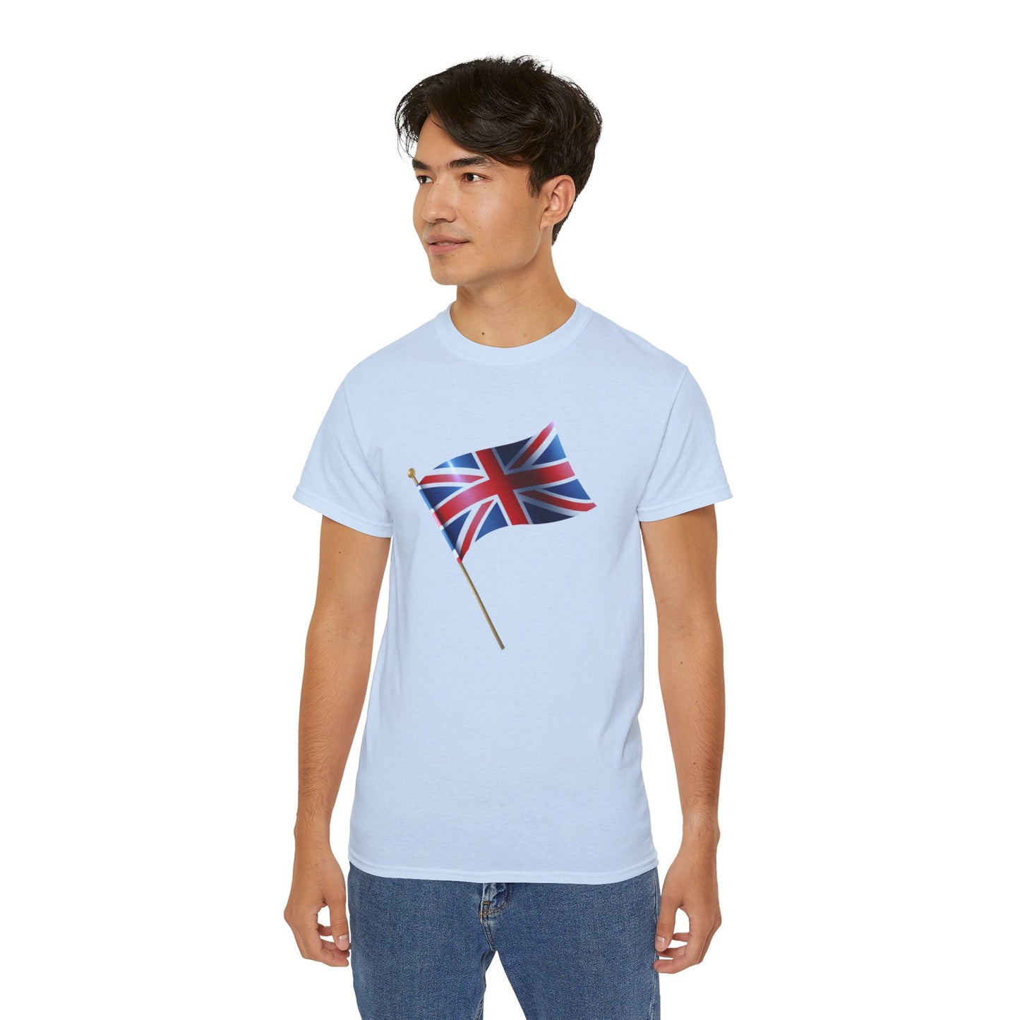 Unisex Ultra Cotton Tee - Union Jack: Iconic UK Flag