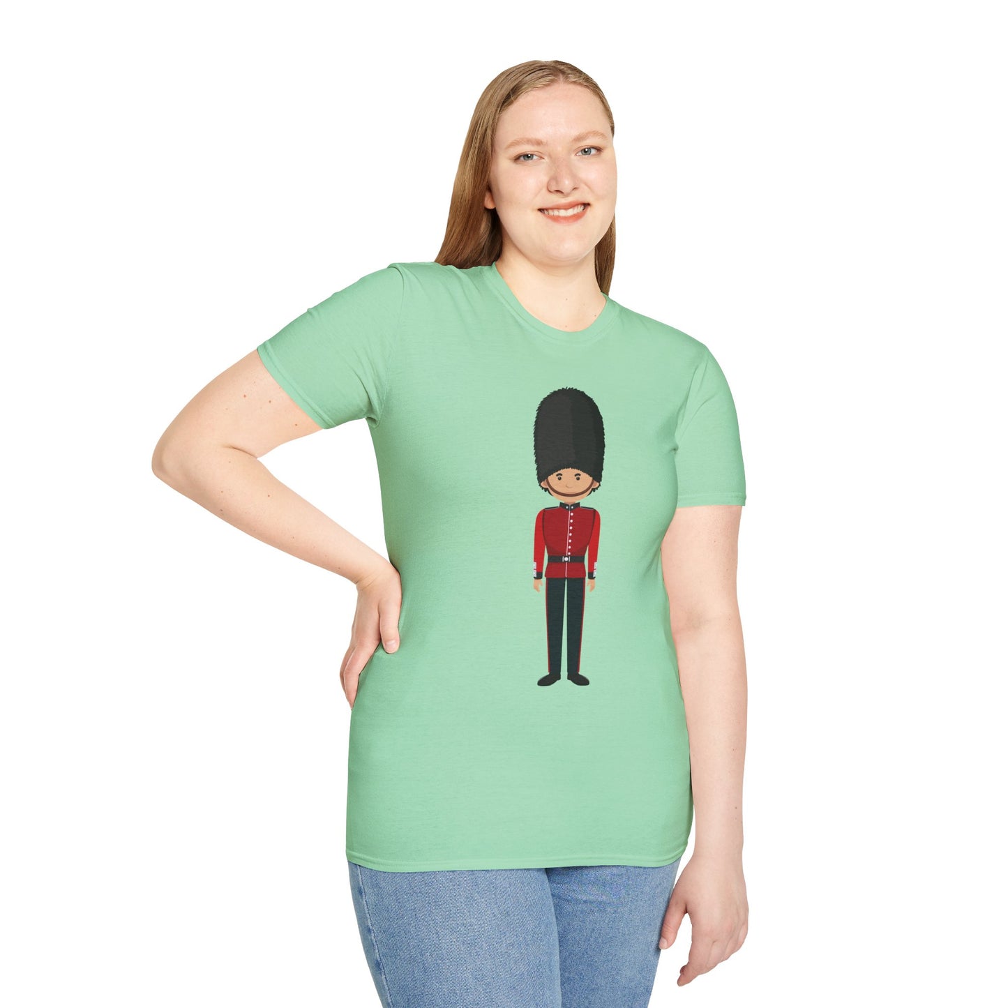 Unisex Softstyle T-Shirt - The Scarlet Guard - Iconic British Soldier