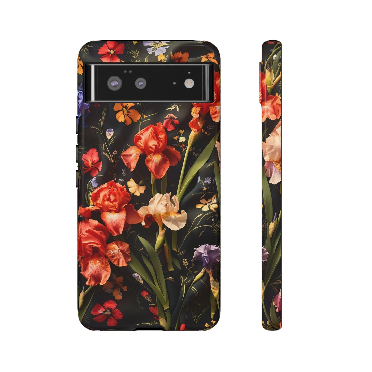 Floral Tough Case for Phone, Durable Protective Phone Cover, Gift for Flower Lovers, Phone Accessories, Spring Vibes