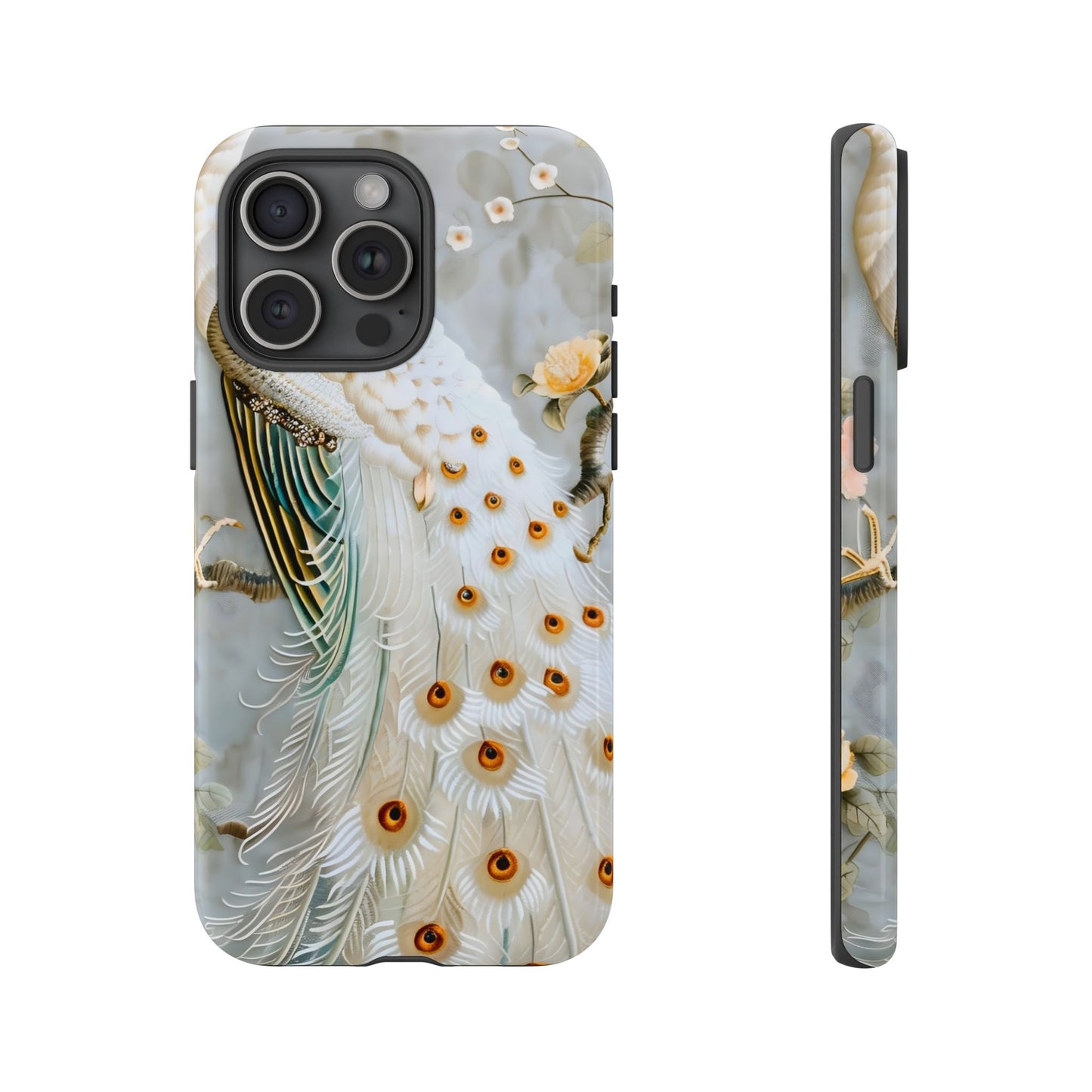 White peacock Tough Cases