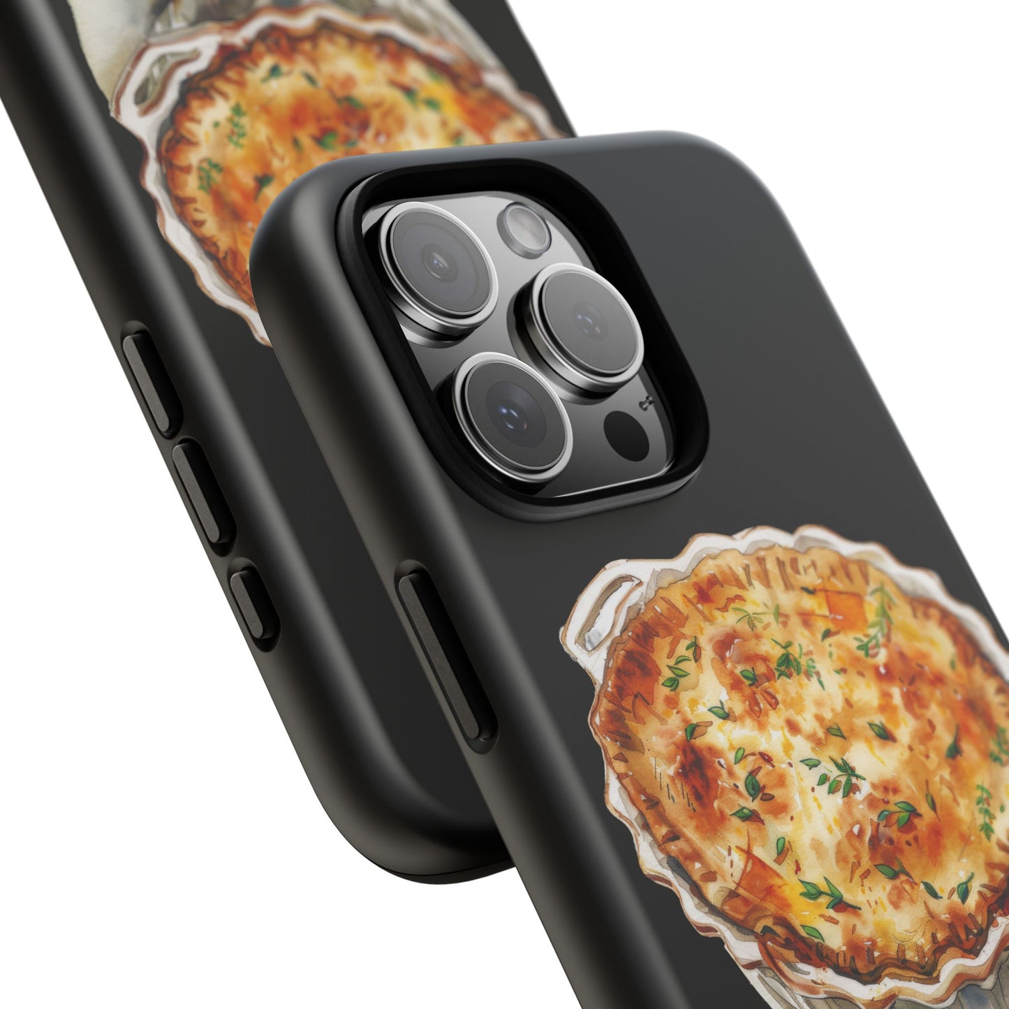 Quiche Phone Case - Funky Kitchen Decor, Foodie Gift, Chef Accessories, Culinary Art, Quirky Phone Cover