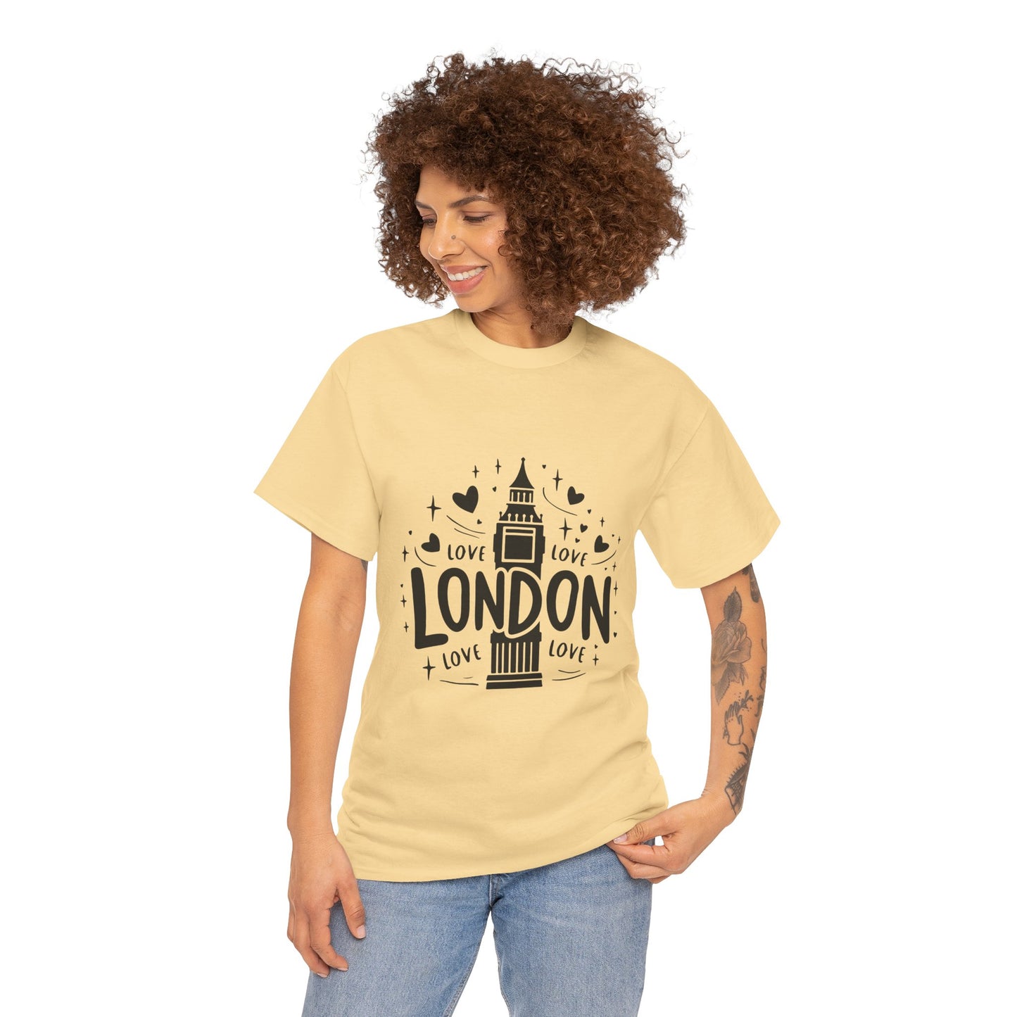 Unisex Heavy Cotton Tee - Relaxing London