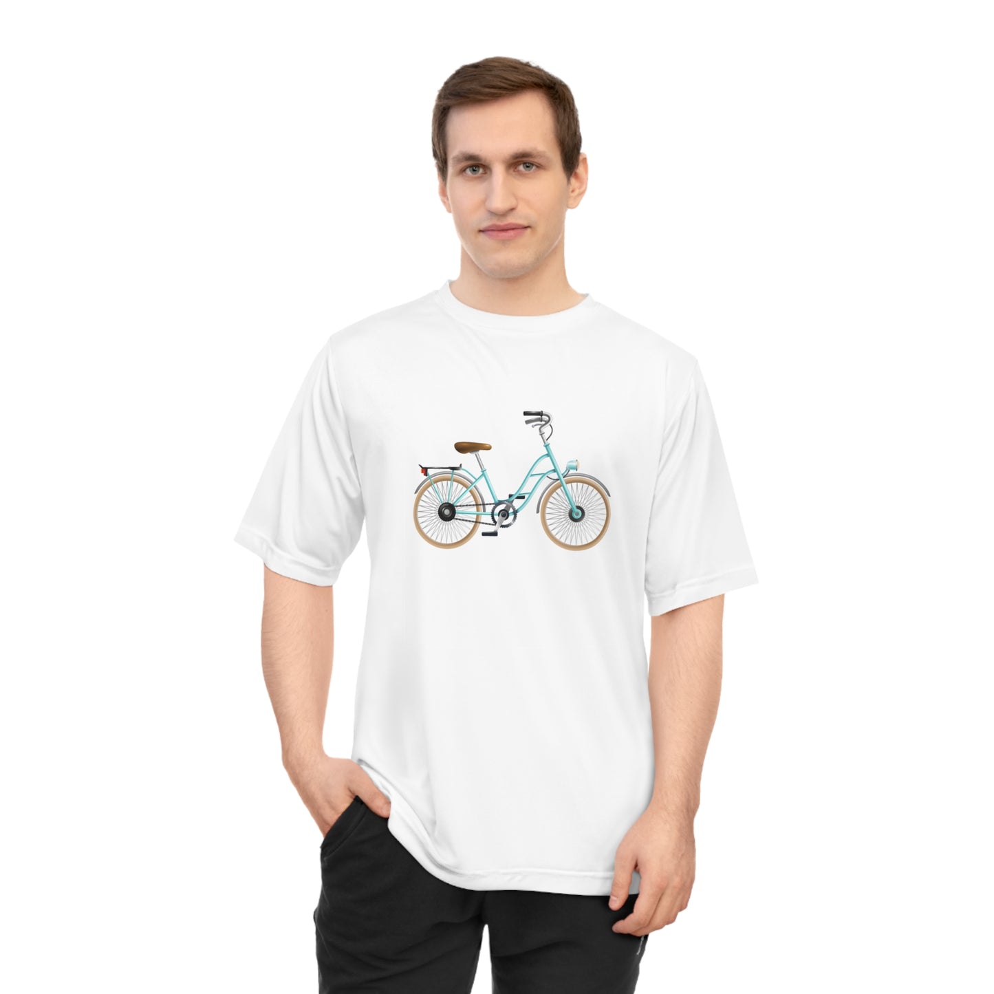 Unisex Zone Performance T-shirt - Vintage Bicycle