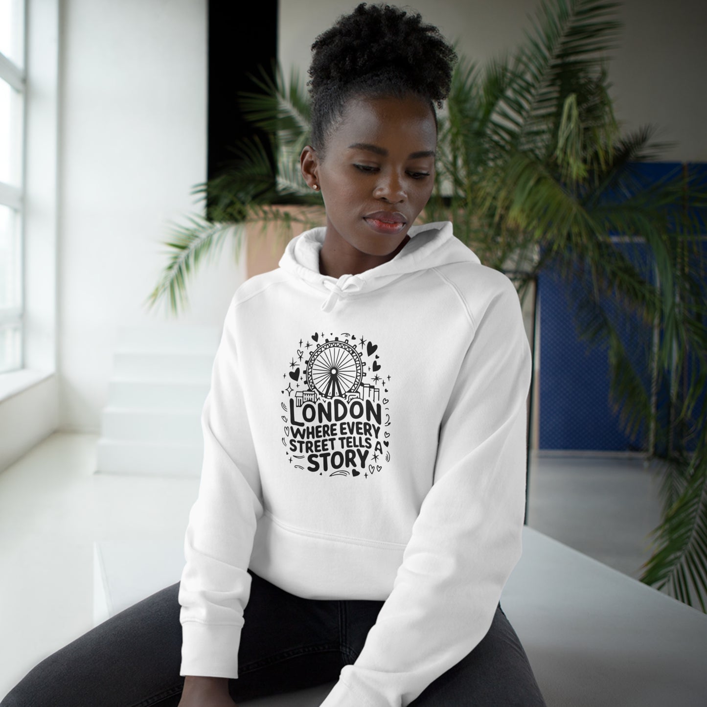 Versatile Unisex Hoodie - London's Story Telling Streets
