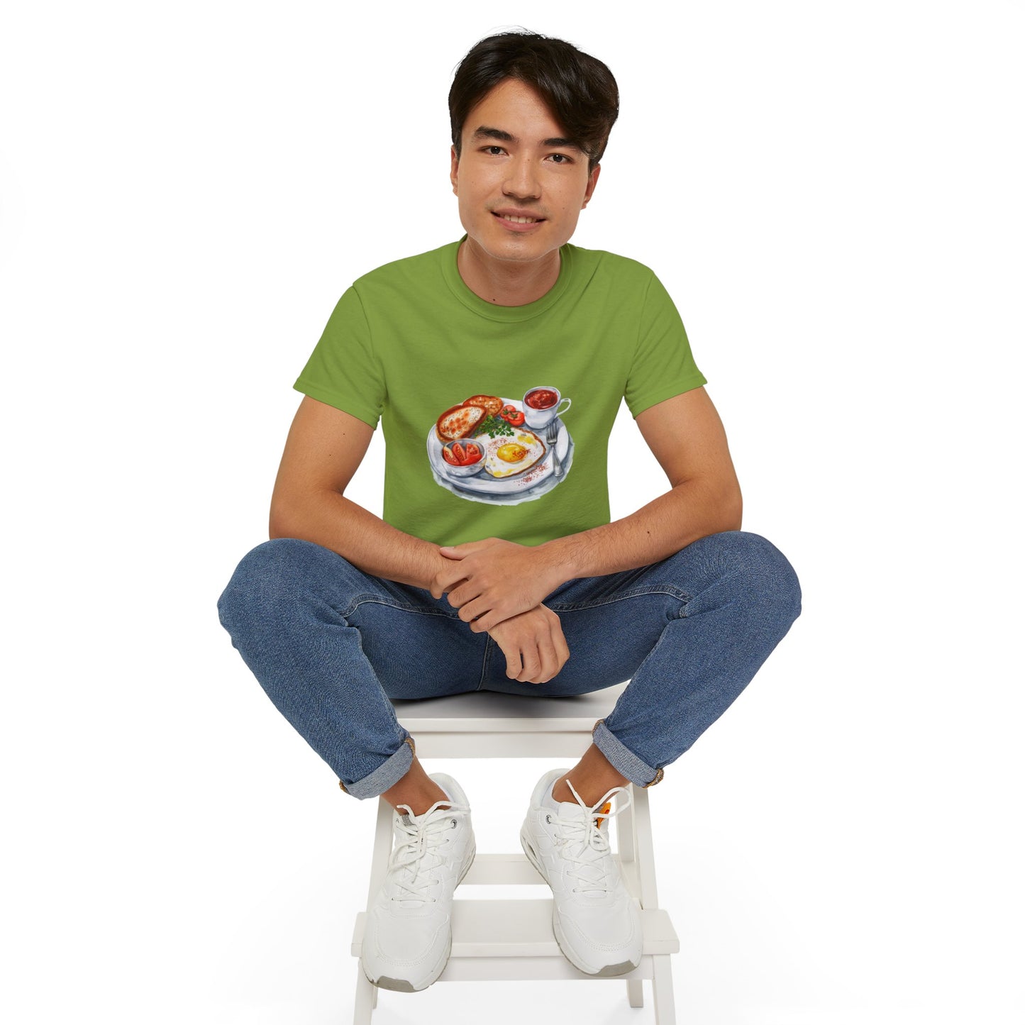 Unisex Ultra Cotton Tee - Mouth-watering Morning Feast