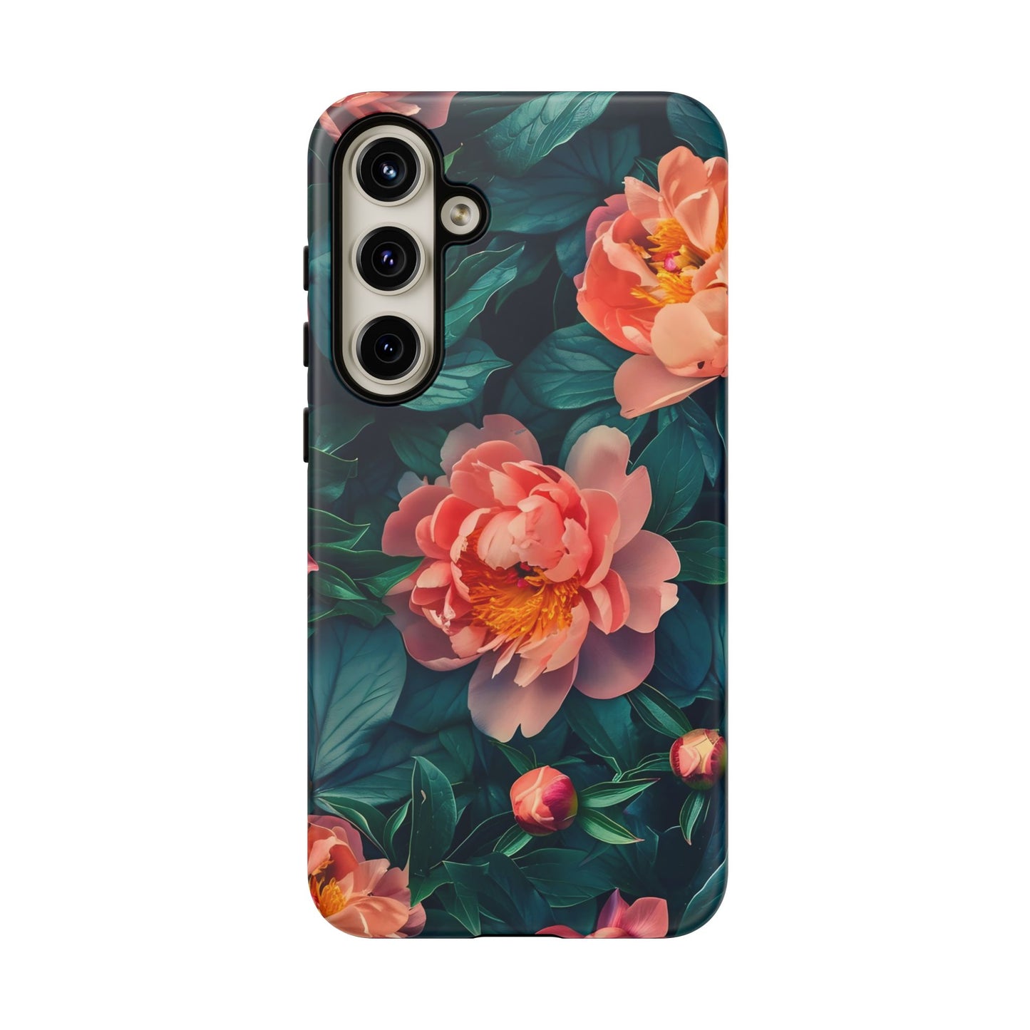 Floral Phone Case - Tough Cases, Flower Design, Botanical Art, Phone Accessory, Gift for Her, Nature Lovers