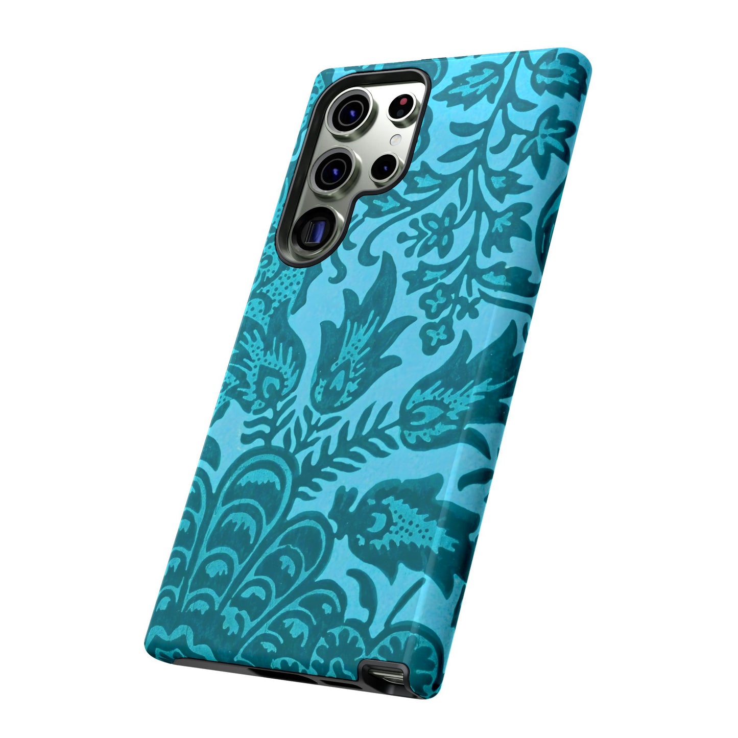 Bohemian Phone Case, Tough Floral Phone Cover, Artistic Phone Protector, Gift for Her, Unique Tech Accessories