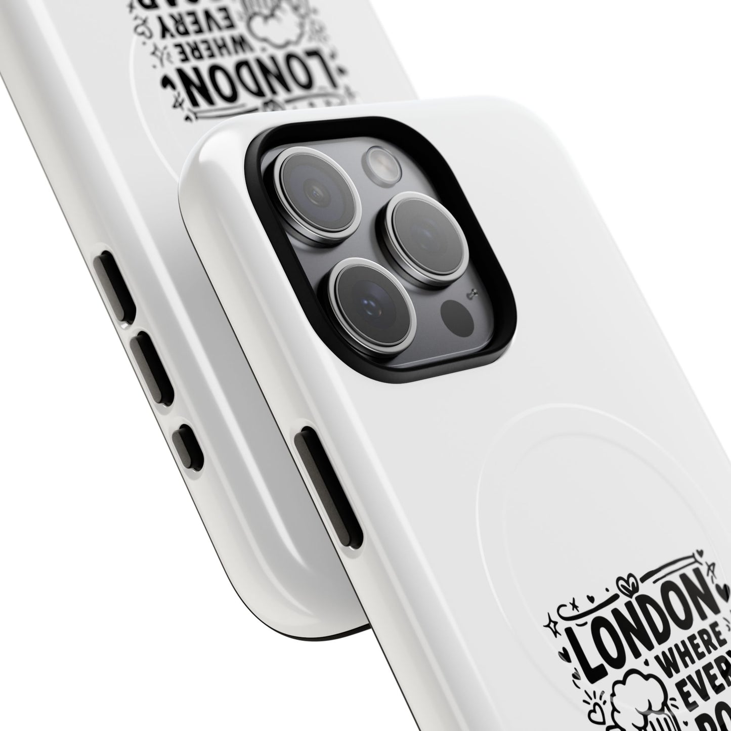 London Pub Themed Tough Magnetic Case for Phone, Unique Phone Accessories, Gift for Travelers, Fun Drink Lovers, Birthday or Travel Gift