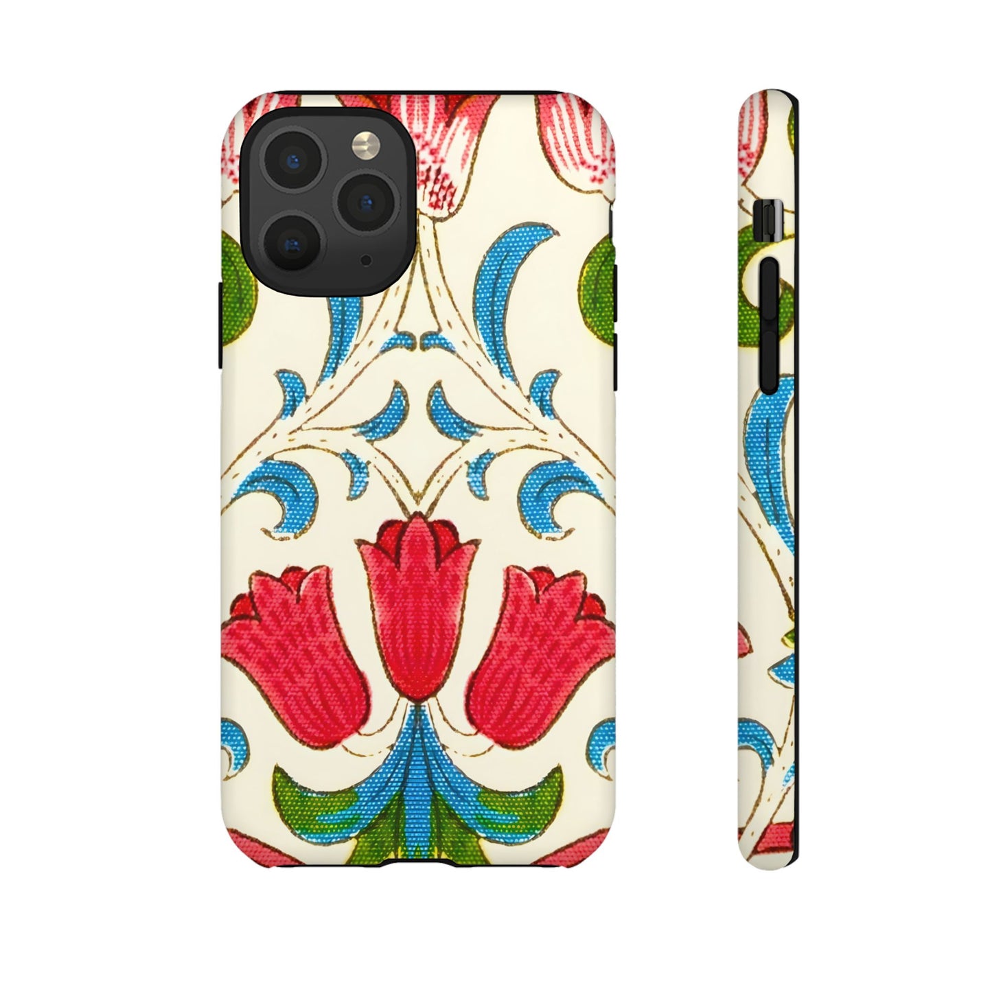 Floral Phone Case - Tough Cases | Stylish Protection, Gift for Her, Boho Phone Cover, Spring Accessory, Cute Tech