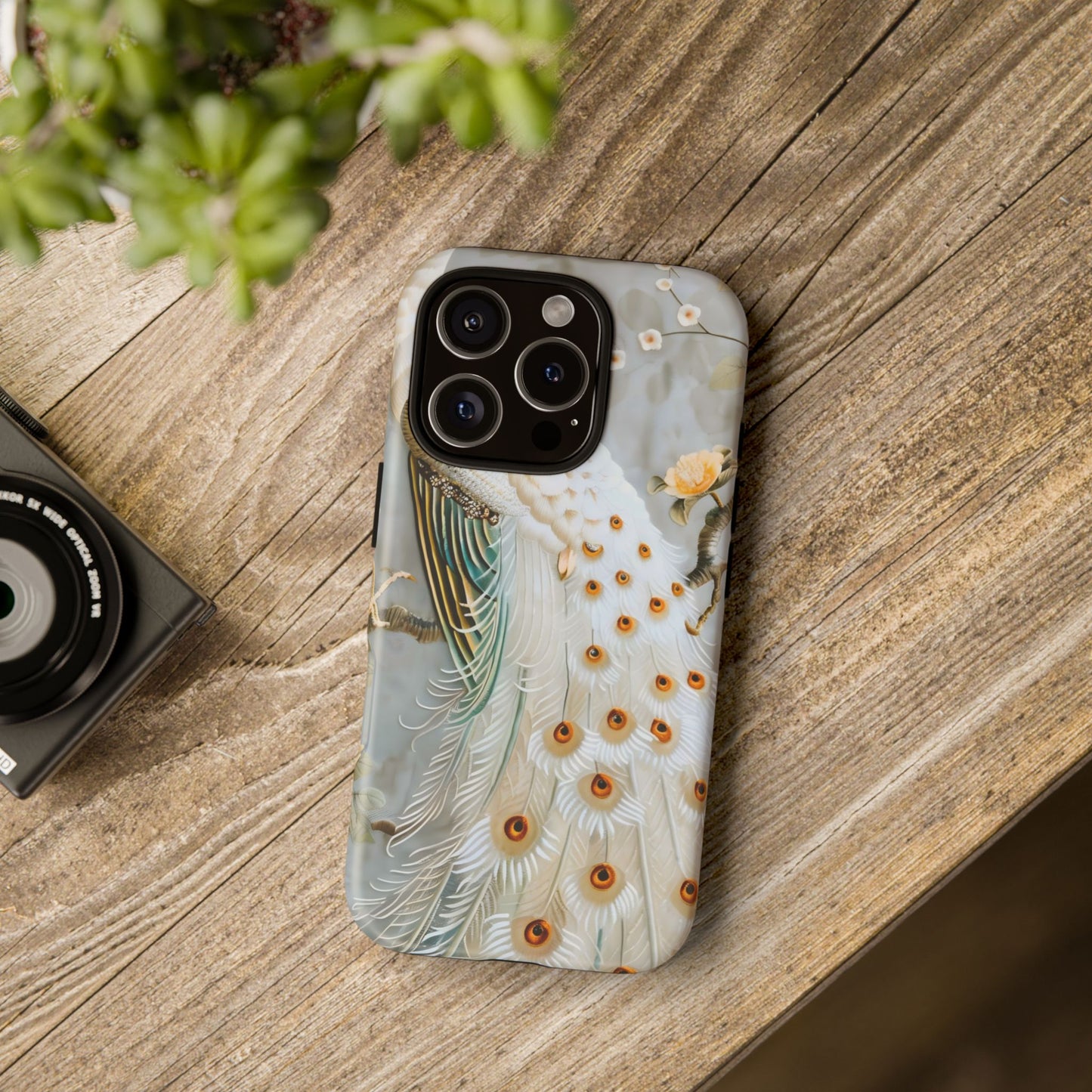 White peacock Tough Cases