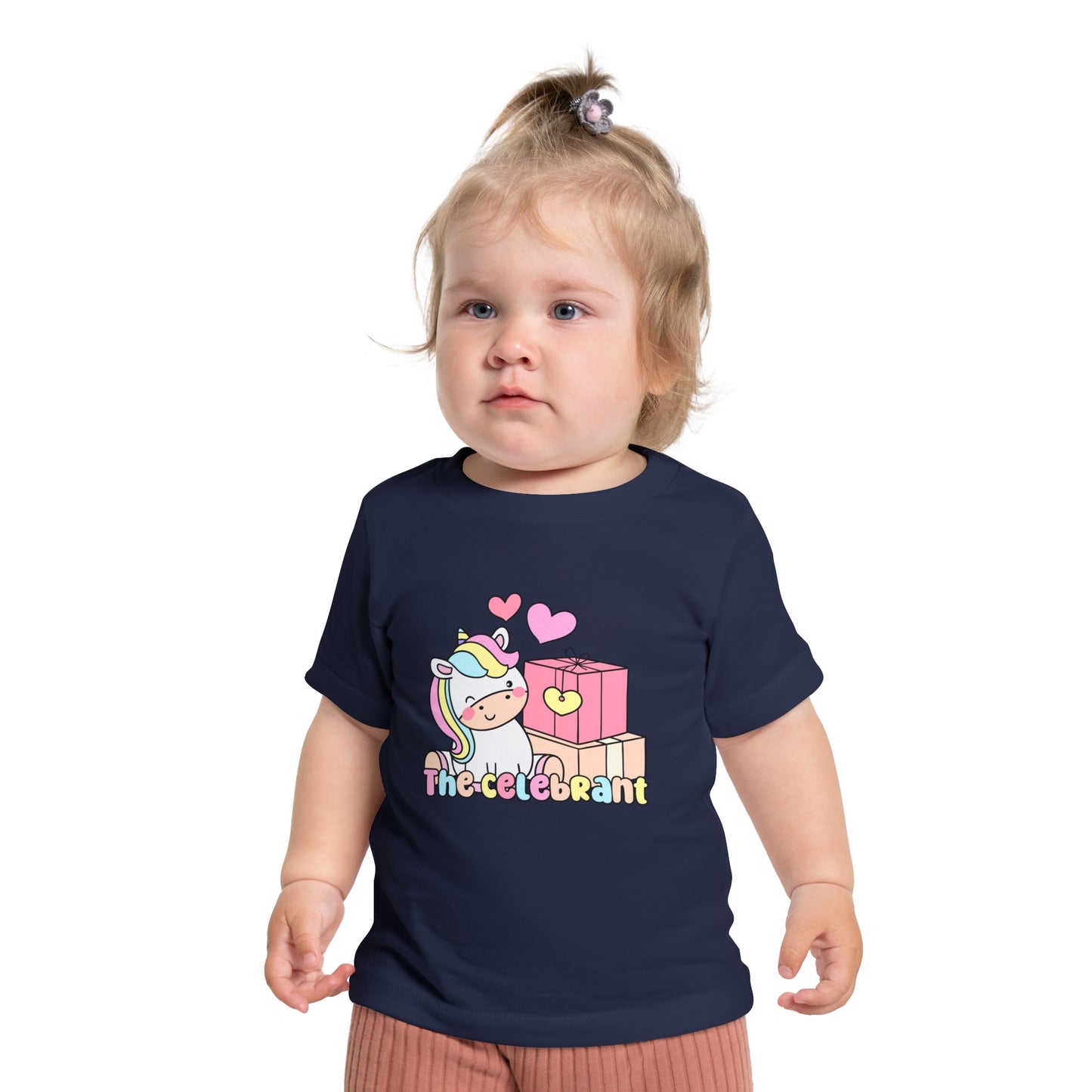 Unicorn Birthday Celebration Baby T-Shirt