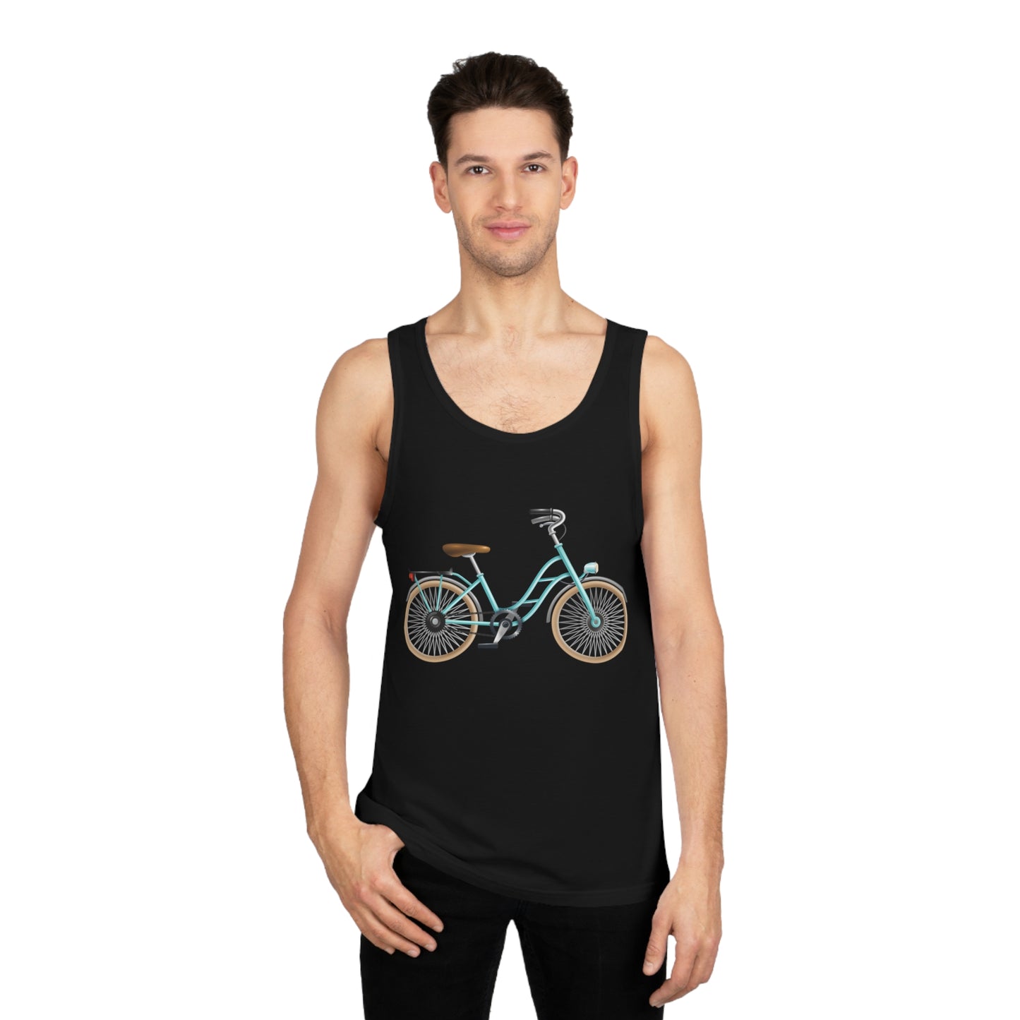 Unisex Softstyle™ Tank Top - Classic British Bicycle